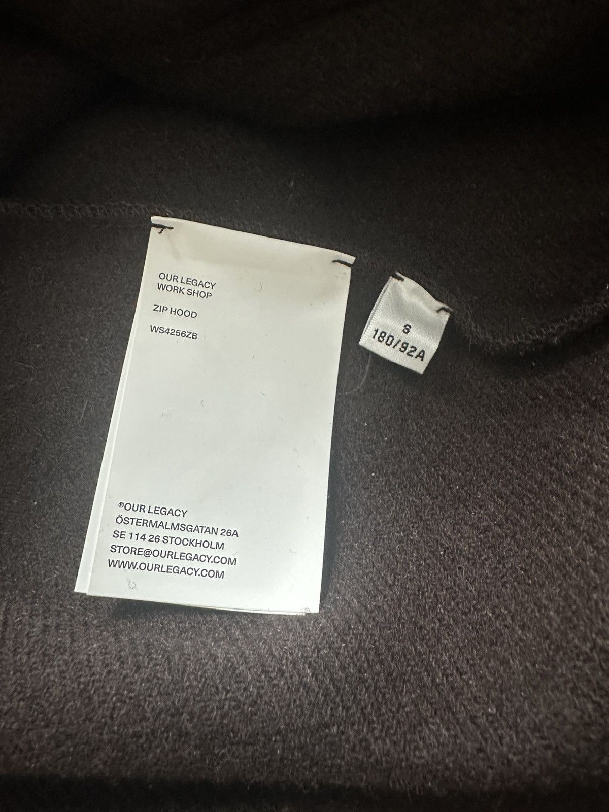 Our Legacy Our legacy workshop zip hood Size US S / EU 44-46 / 1 - 5 Thumbnail