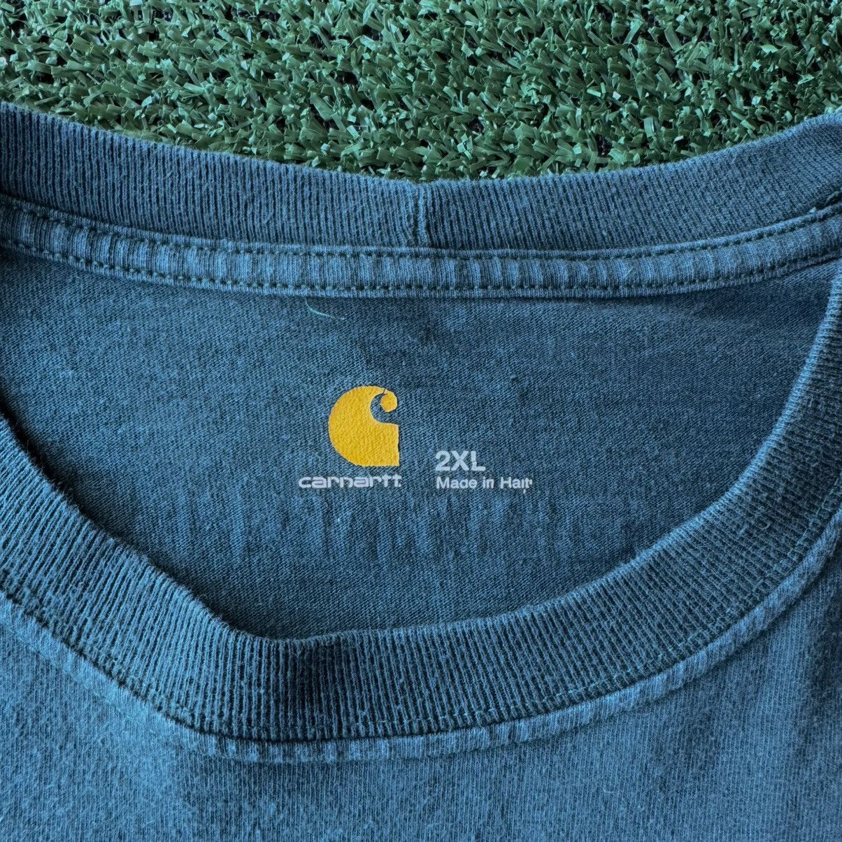 Carhartt Forest Green Carhartt Logo Long Sleeve Tee Size US XXL / EU 58 / 5 - 3 Thumbnail