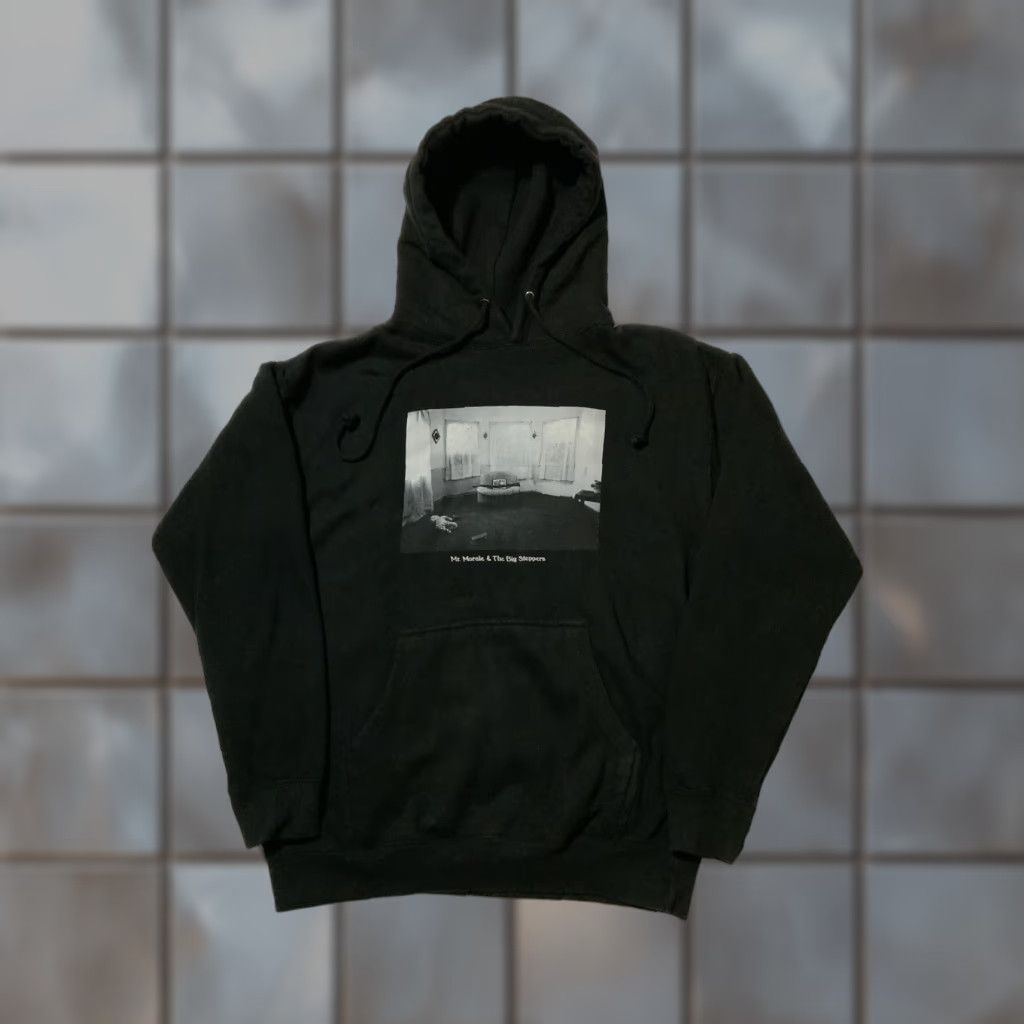 Vintage OKLAMA Kendrick Lamar Mr. Morale & The Big Steppers Tour Official Merch Hoodie Medium Men Black Pullover Size US M / EU 48-50 / 2 - 1 Thumbnail
