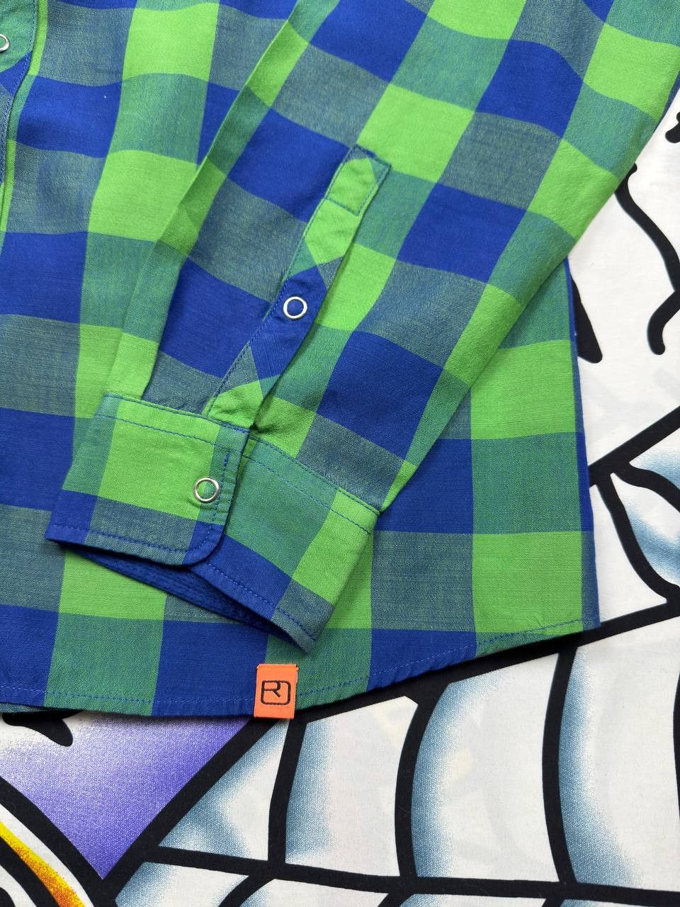 ORTOVOX Ortovox Merino wool mens plaid shirt outdoor Size L Size US L / EU 52-54 / 3 - 4 Thumbnail