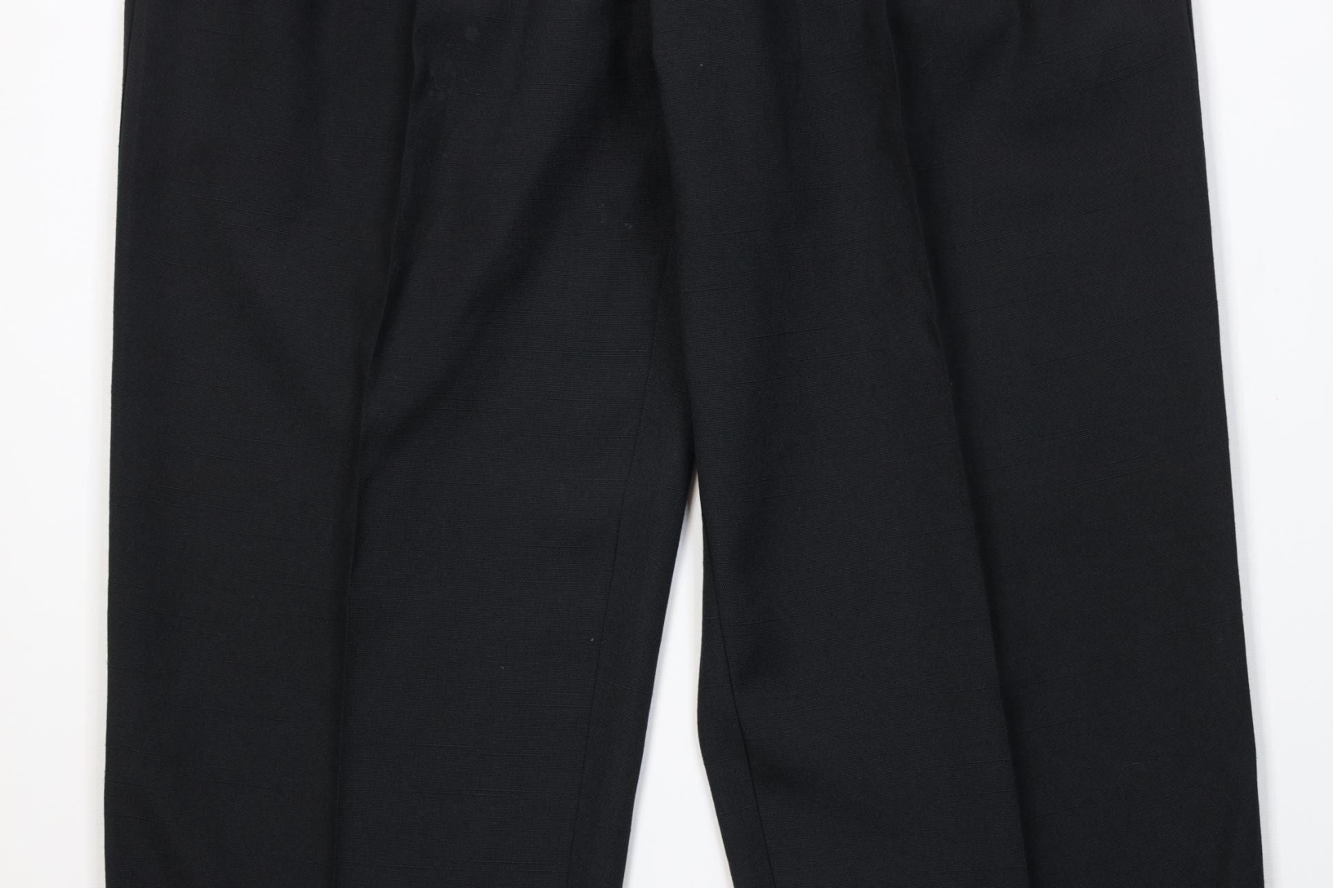 Vintage Vintage 90s Hollywood Regency Gabardine High Waisted Pants Size US 30 / EU 46 - 3 Thumbnail
