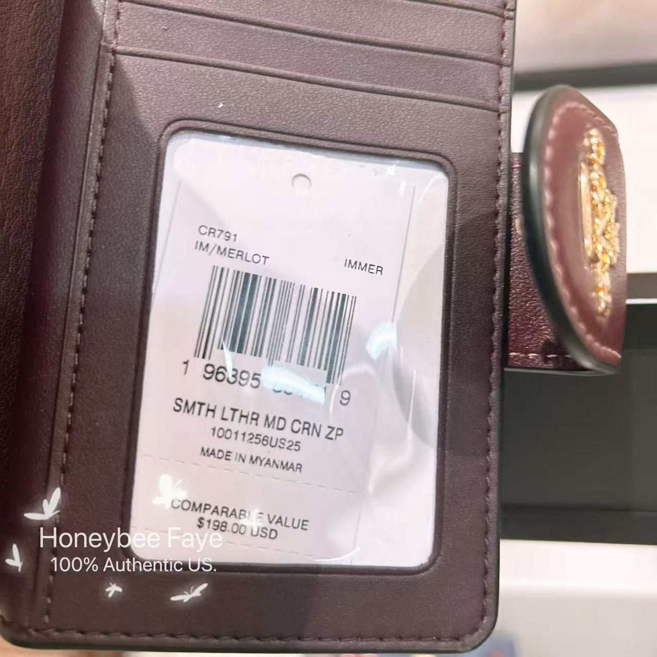 Coach Medium Corner Zip Wallet CR791 Size ONE SIZE - 5 Thumbnail