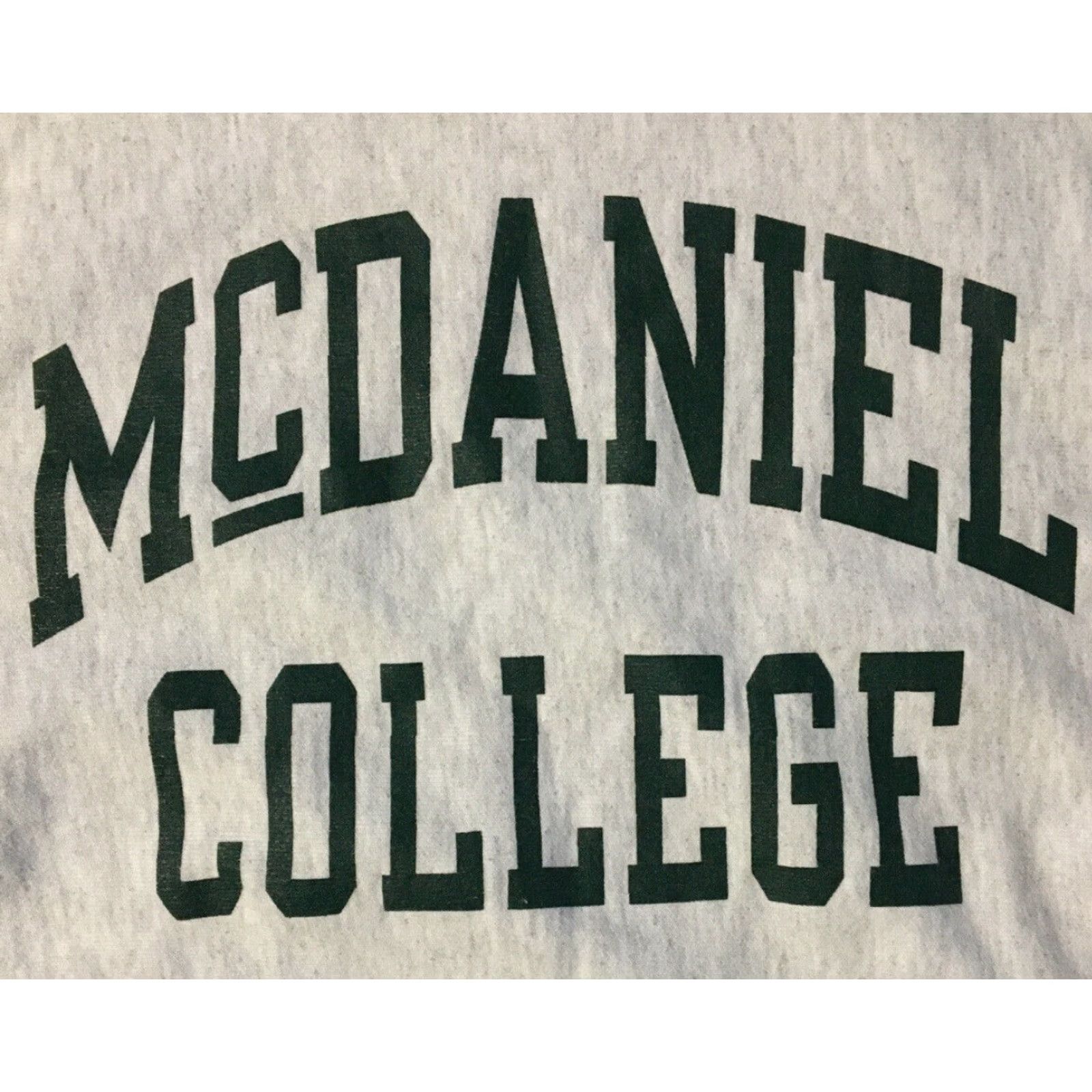 Champion VINTAGE Champion Sweatshirt McDaniel College Reverse Weave Gray M Mens 90s Grunge School Spellout Size US M / EU 48-50 / 2 - 2 Thumbnail