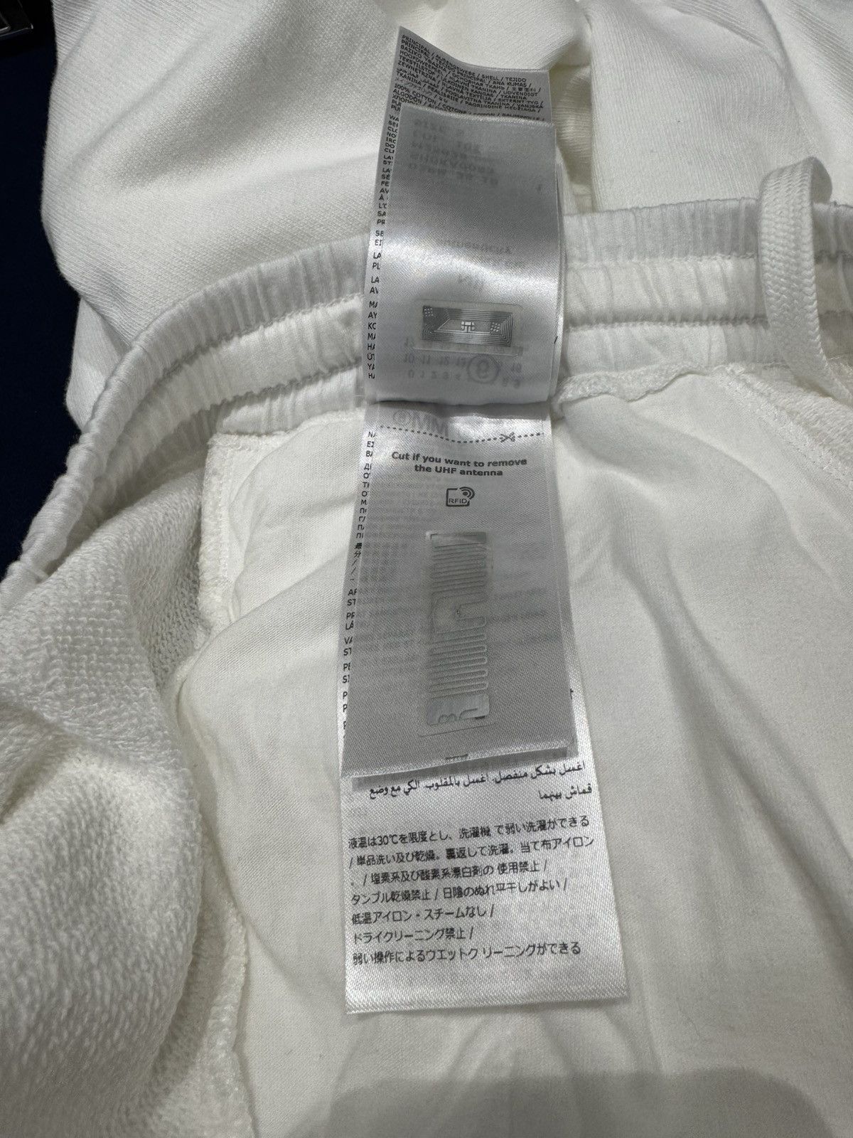 Maison Margiela NWT Drawstring Wide-Leg Trousers - White , S Size US 30 / EU 46 - 8 Thumbnail