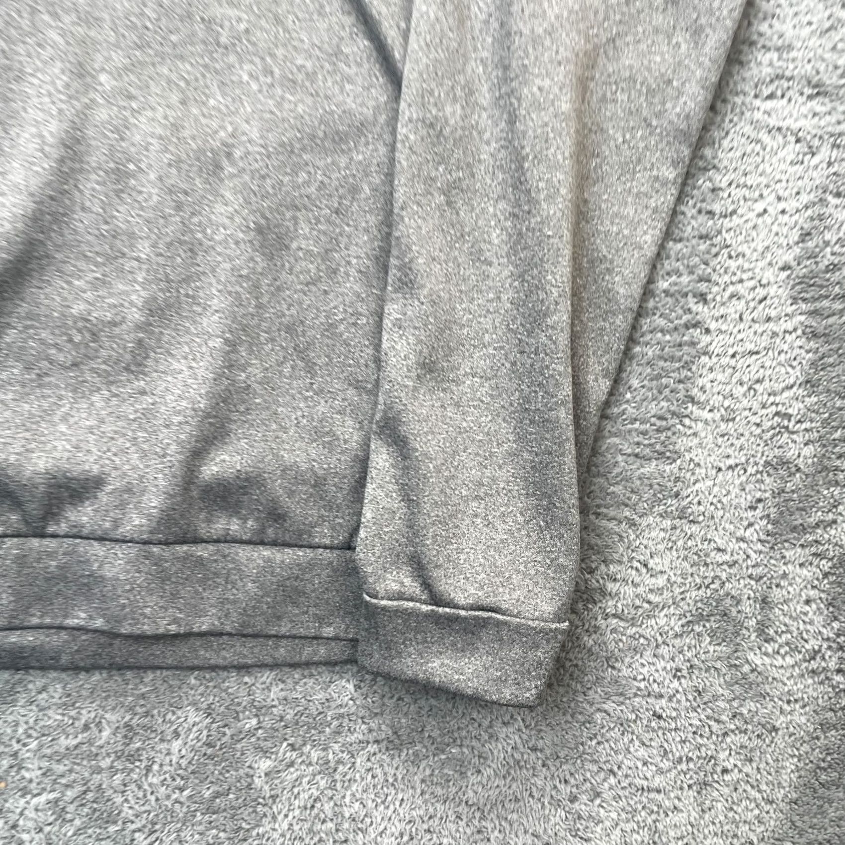 Nike Nike Sweatshirt Mens Small Gray Heather Dri Fit Fleece Lined Swoosh Quarter Zip Size US S / EU 44-46 / 1 - 4 Thumbnail