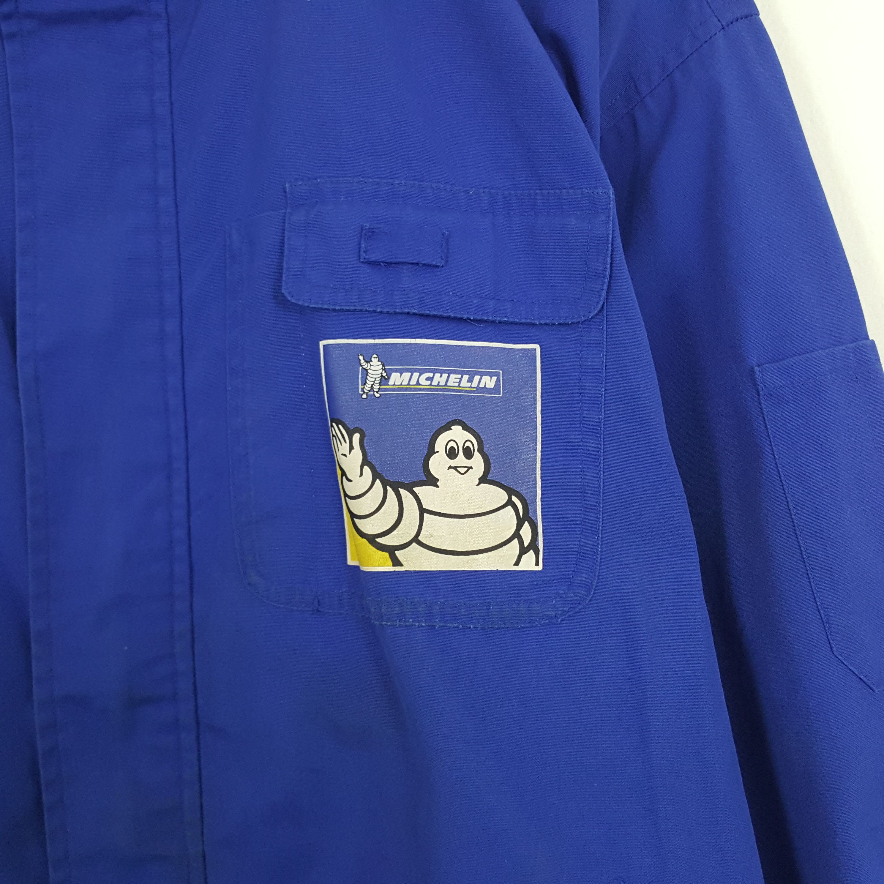 Japanese Brand × Vintage Vintage Michelin Racing Windbreaker Jacket Size US L / EU 52-54 / 3 - 4 Thumbnail