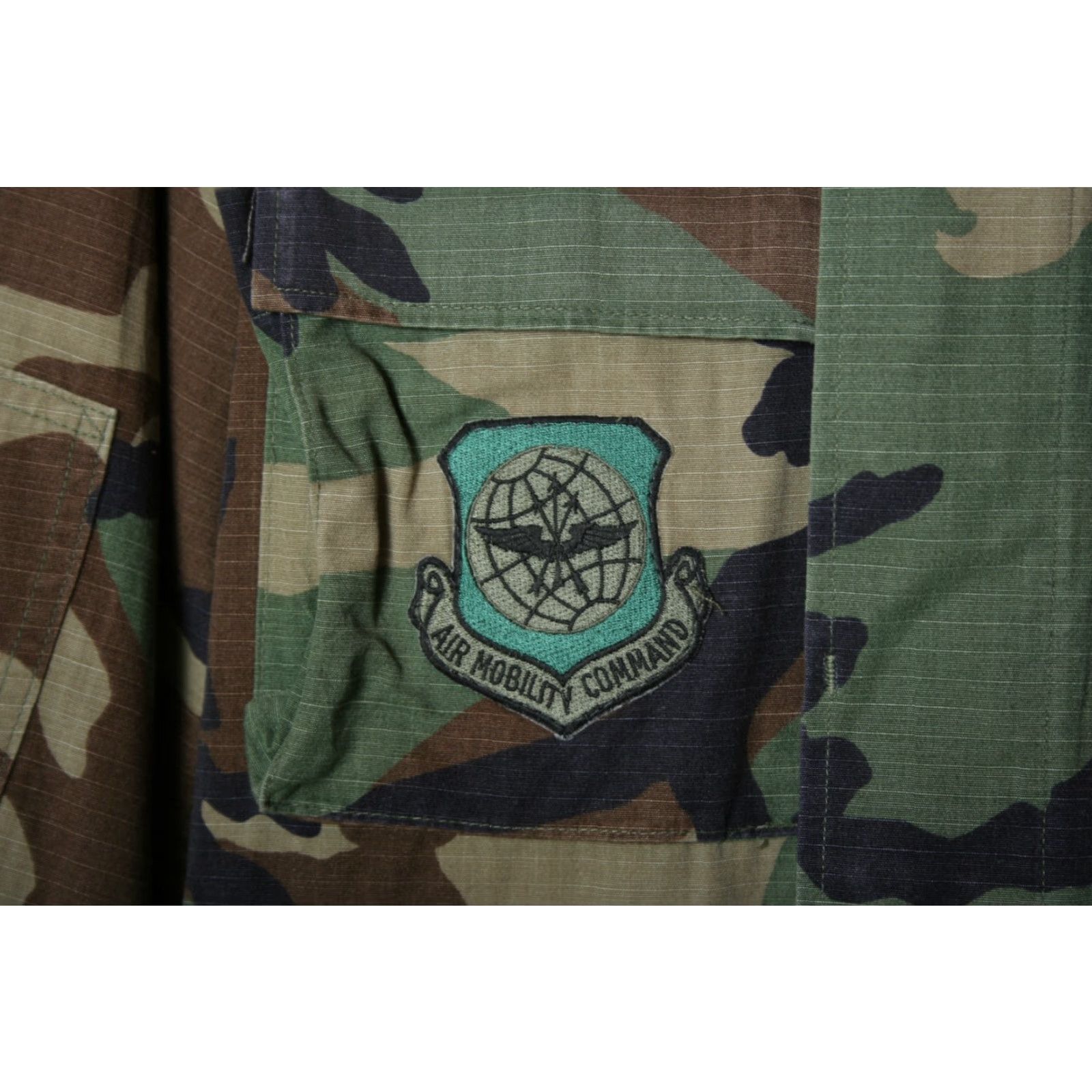 Vintage VINTAGE Woodland Camo USAF Combat BDU Jacket XS for Men Size US XS / EU 42 / 0 - 5 Thumbnail