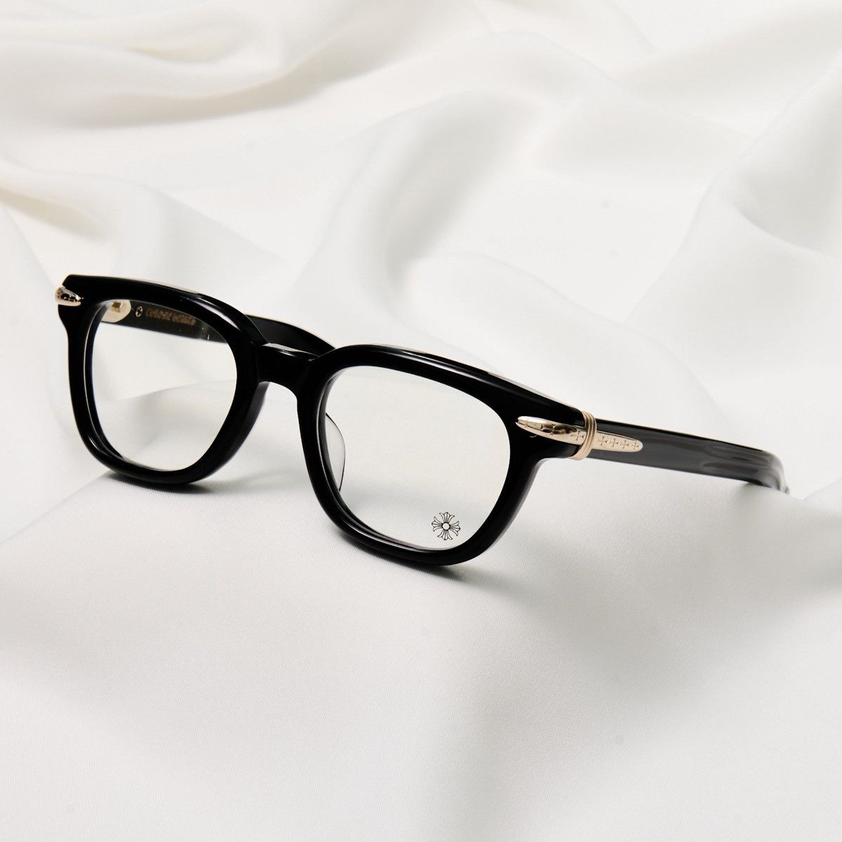 Chrome Hearts CHROME HEARTS DRIPPIN BLACK/18KGP GLASSES Size ONE SIZE - 2 Thumbnail