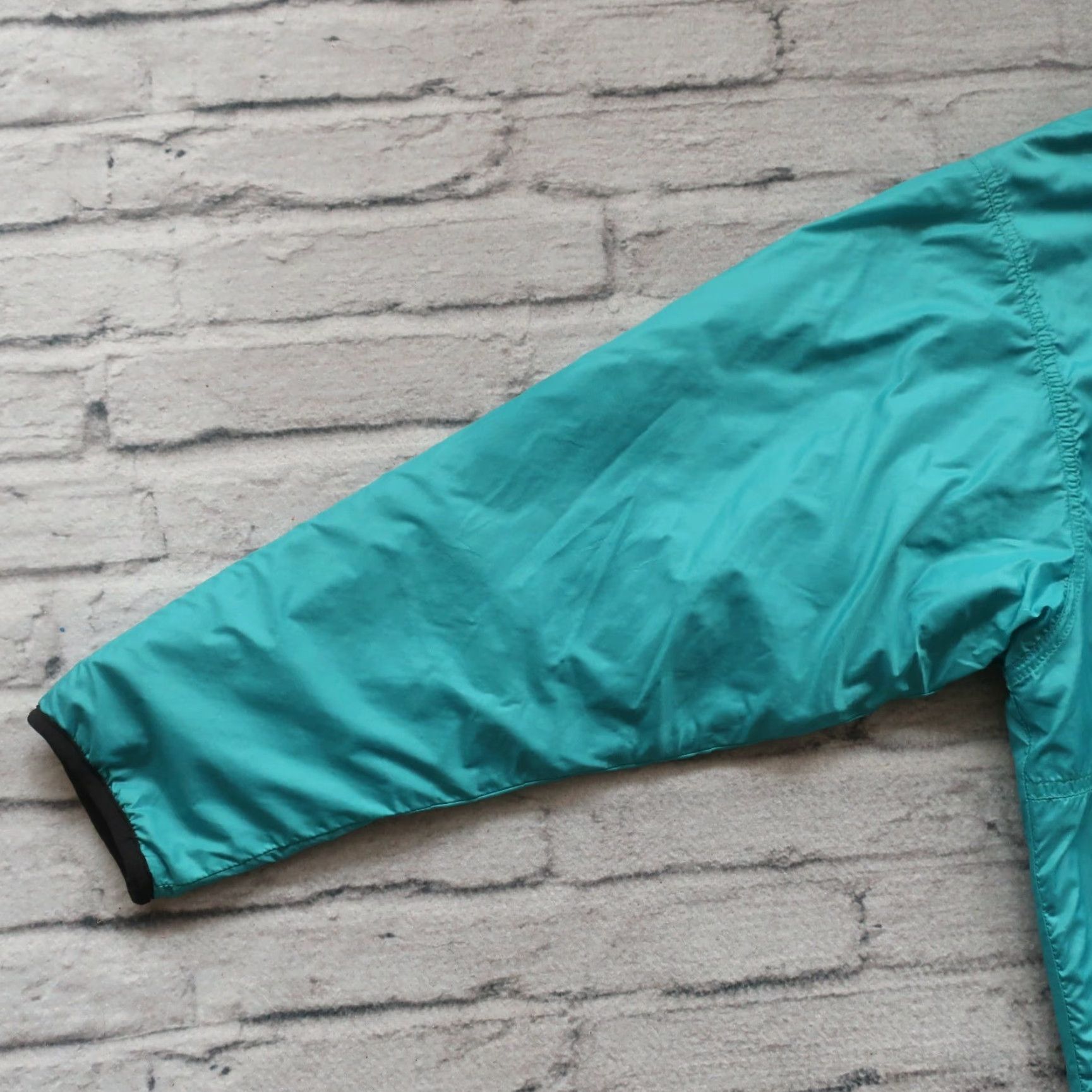 The North Face VINTAGE The North Face Jacket Men Small 90s Reversible Nylon Fleece Teal Purple Size US S / EU 44-46 / 1 - 5 Thumbnail