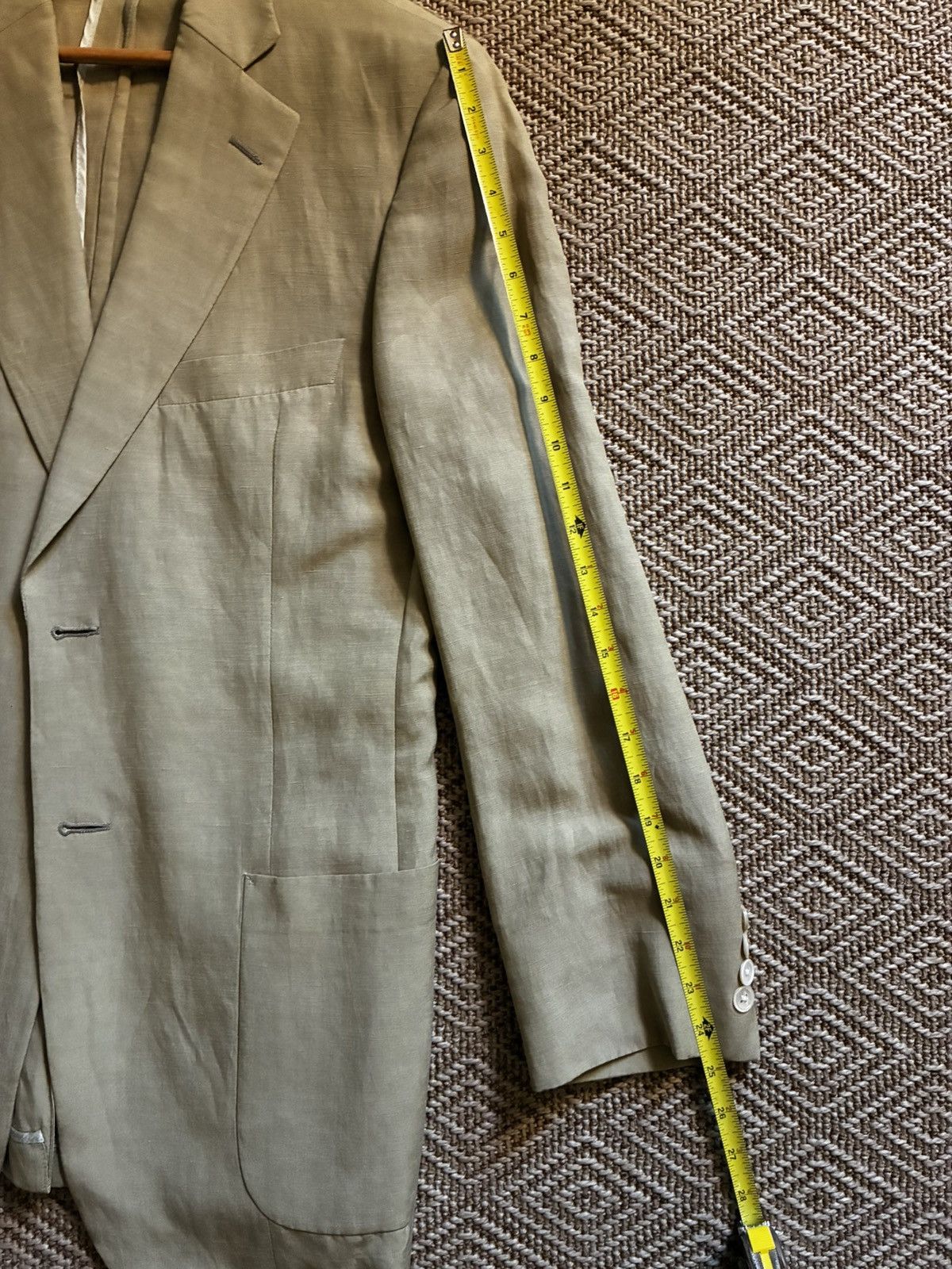 Paul Stuart Paul Stuart III Unstructured Sport Coat – 39 Semi Tall/Long Size 40R - 11 Thumbnail