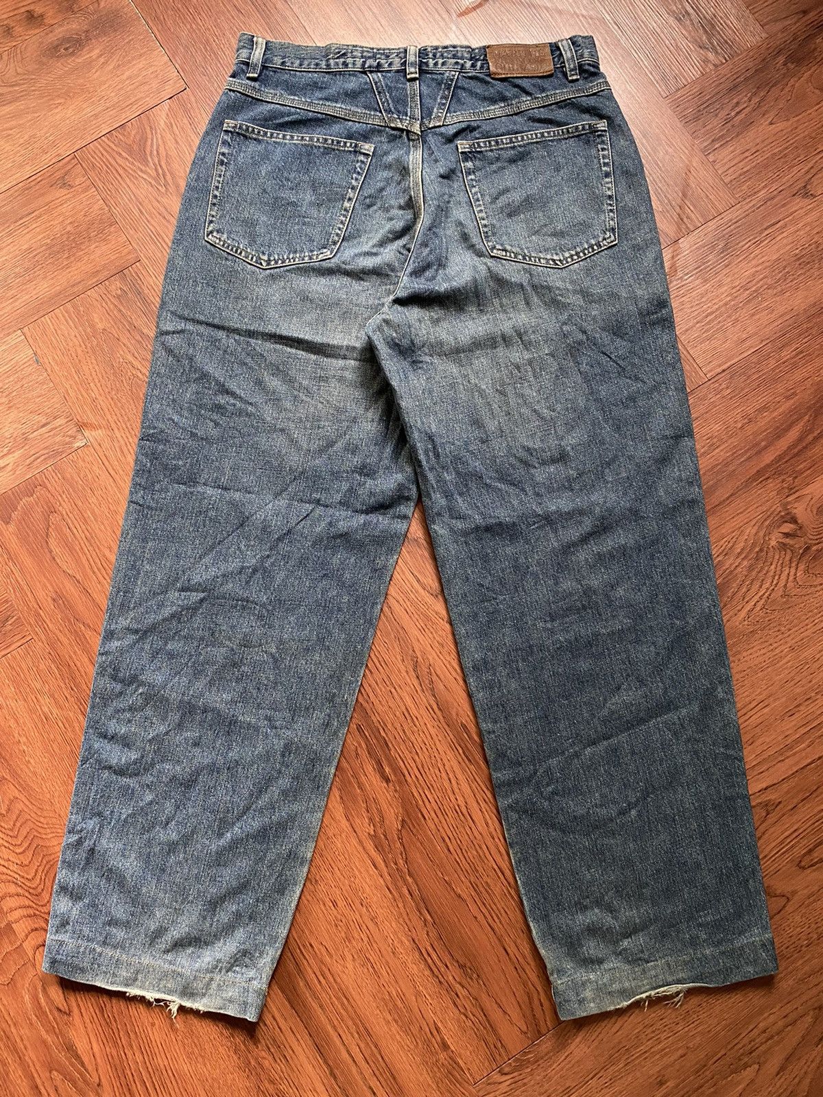 Japanese Brand × Marithe + Francois Girbaud × Vintage Vintage Marithe Francois Girbaud Baggy Jeans Size US 33 - 2 Thumbnail