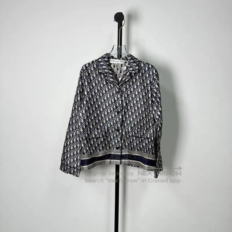 Dior Dior Color Block Silk Cardigan for Women . Size XS / US 0-2 / IT 36-38 - 1 Thumbnail