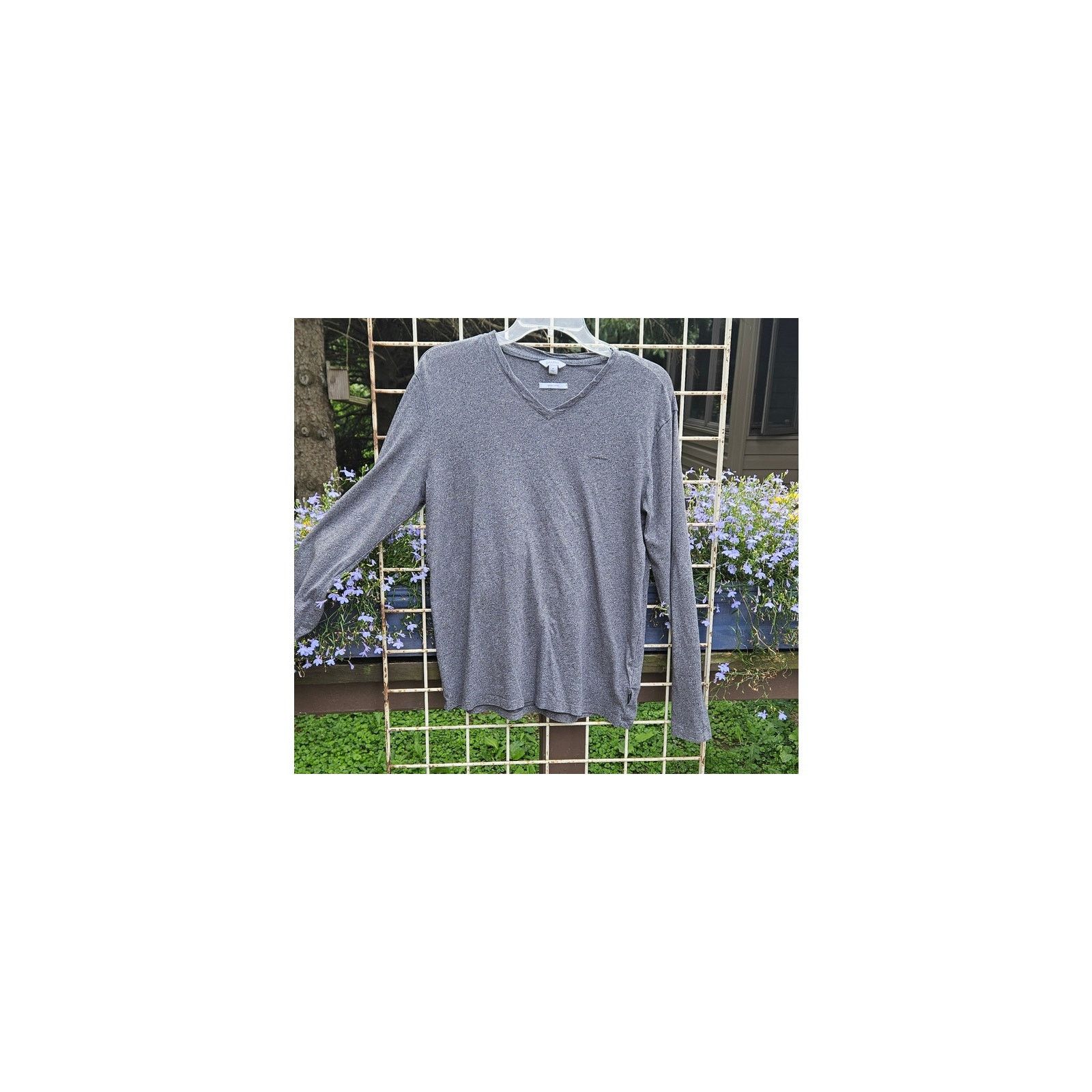 Calvin Klein Calvin Klein Gray Men's Sweater made from Pima Cotton. Soft! Size US M / EU 48-50 / 2 - 1 Thumbnail