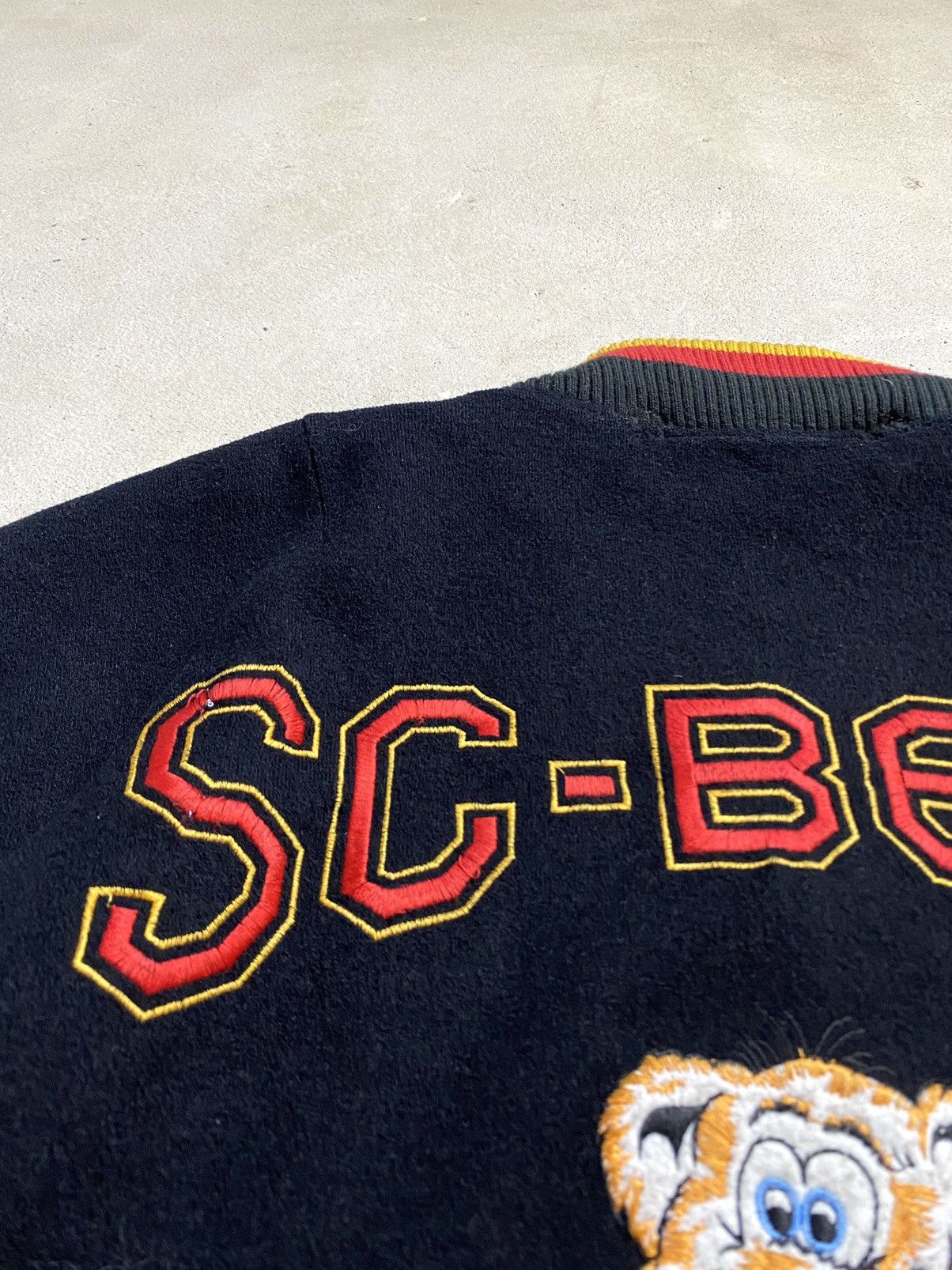 NHL Rare! Vintage 90s SC Bern Hockey Bear Bomber Jacket Y2K Size US M / EU 48-50 / 2 - 20 Thumbnail