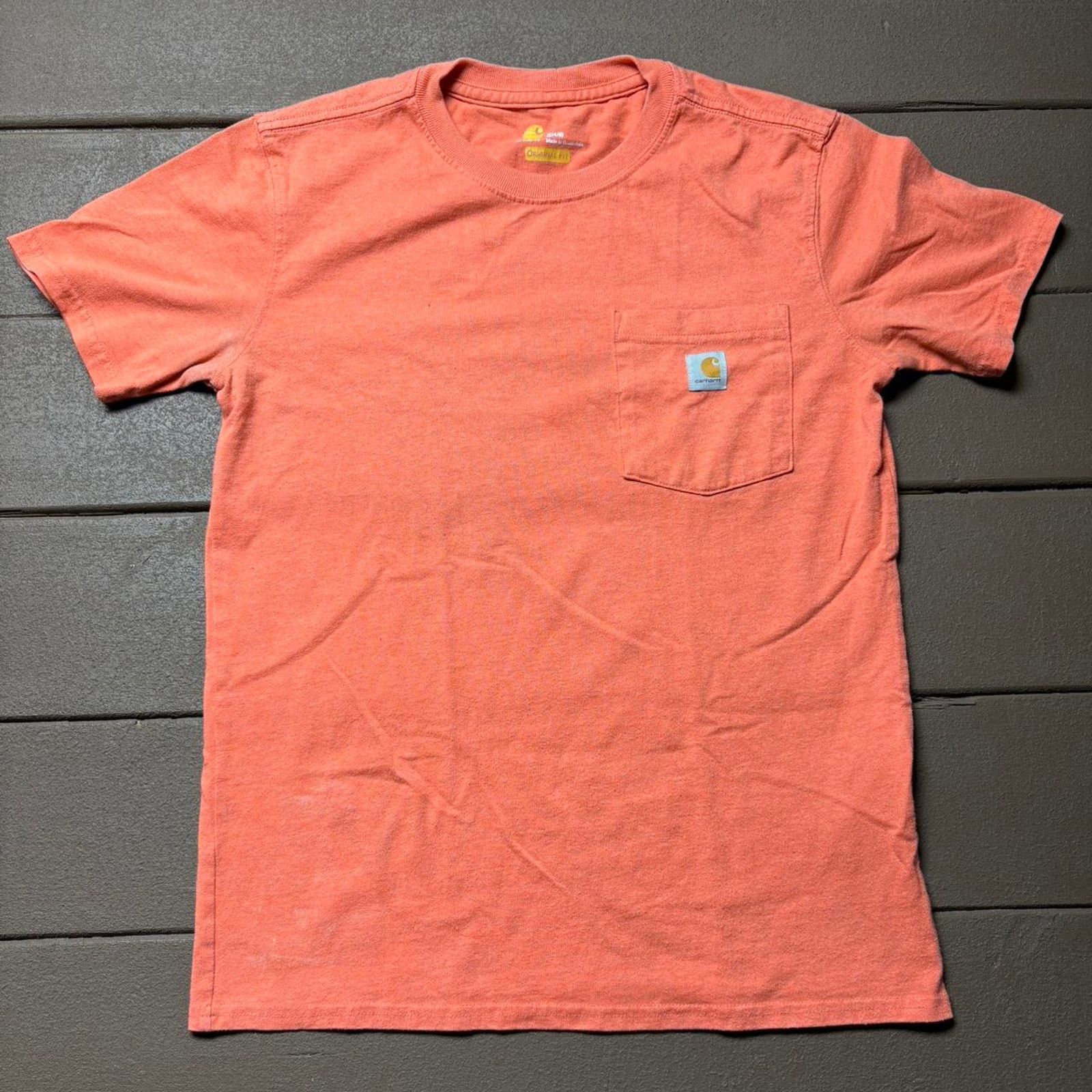 Carhartt Orange Carhartt Pocket Shirt Size S / US 4 / IT 40 - 1 Thumbnail