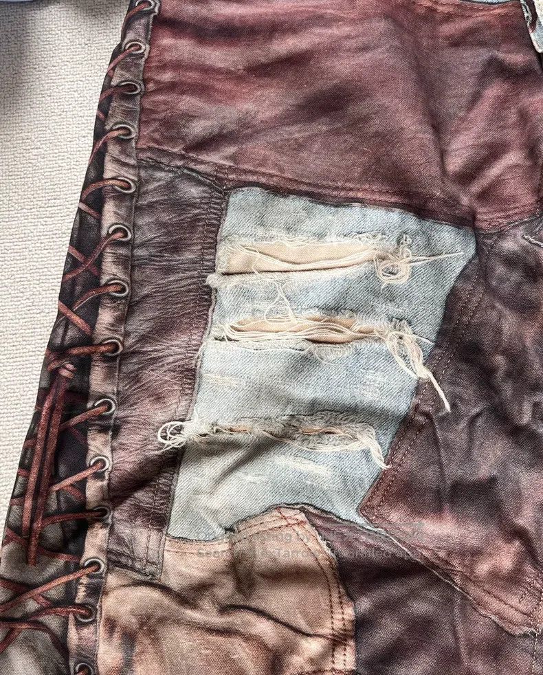 Acne Studios Acne Studios Graffiti-Patterned Heavy-Detailed All-Over Pr Size US 32 / EU 48 - 3 Thumbnail
