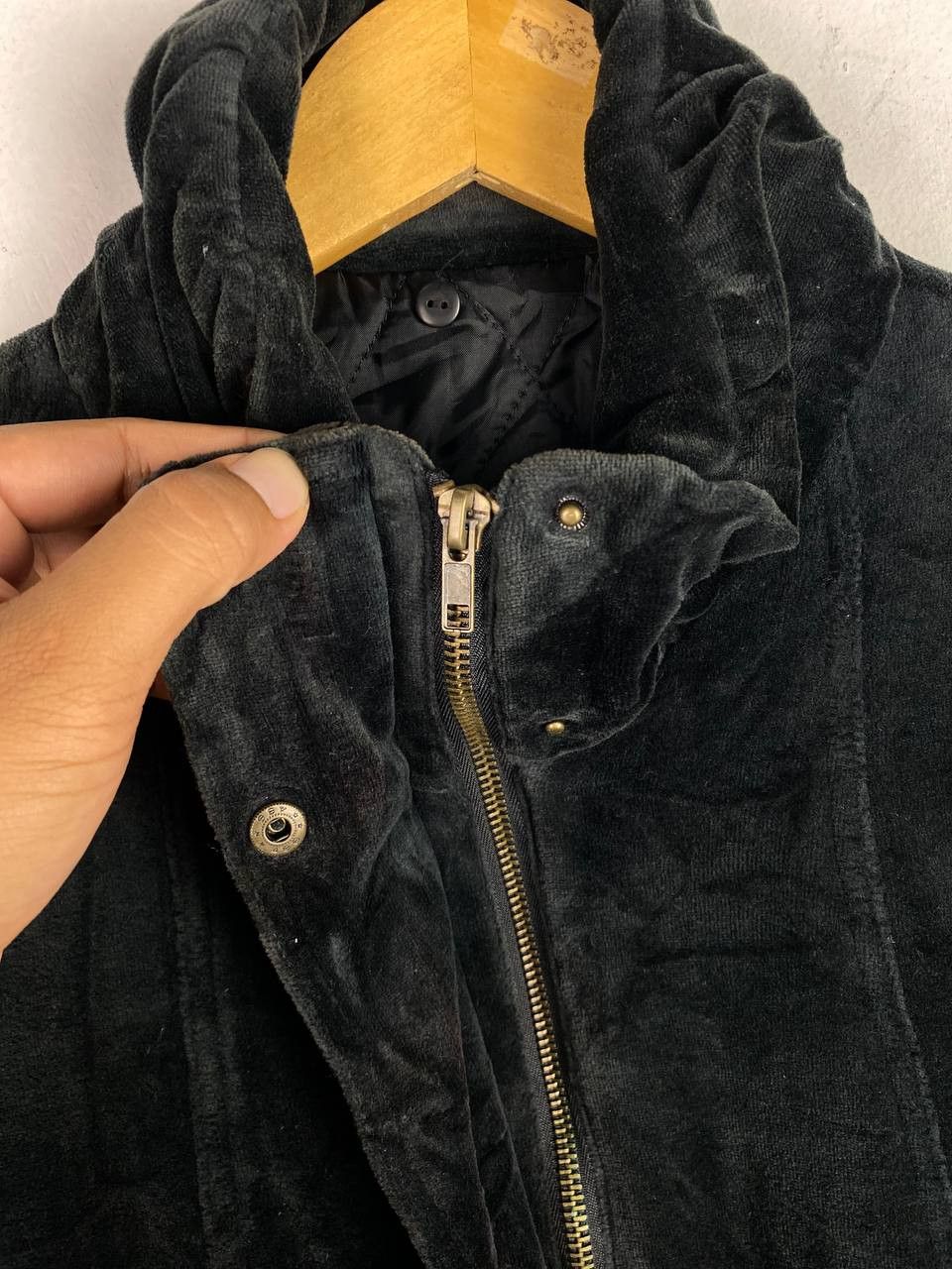 Japanese Brand vintage japanese brands velvet jacket quilted lining Size US M / EU 48-50 / 2 - 5 Thumbnail