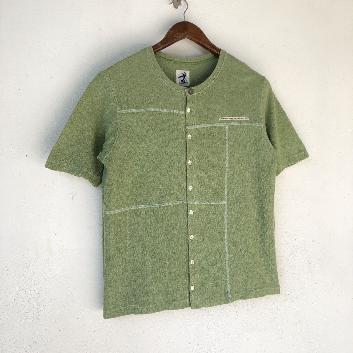 Hai Sporting Gear HAI Sporting Gear by Issey Miyaki Button Up Shirt Size US S / EU 44-46 / 1 - 2 Thumbnail