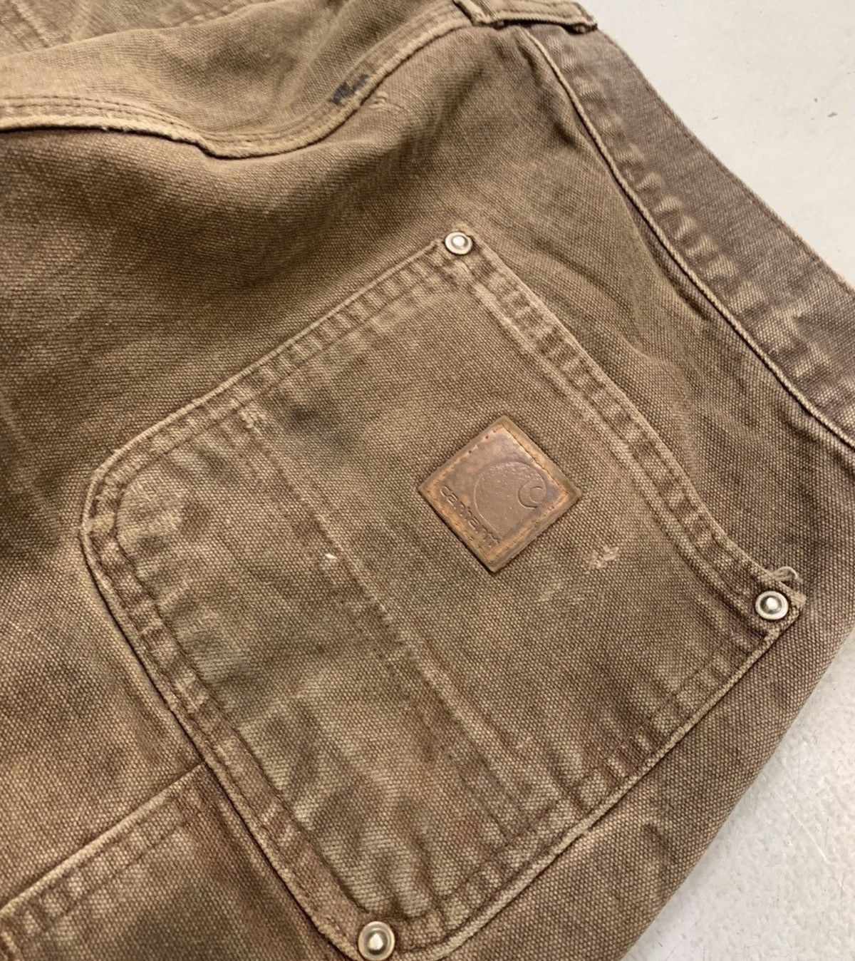 Carhartt Vintage carhartt b136 dkb double knee denim Size US 30 / EU 46 - 7 Thumbnail