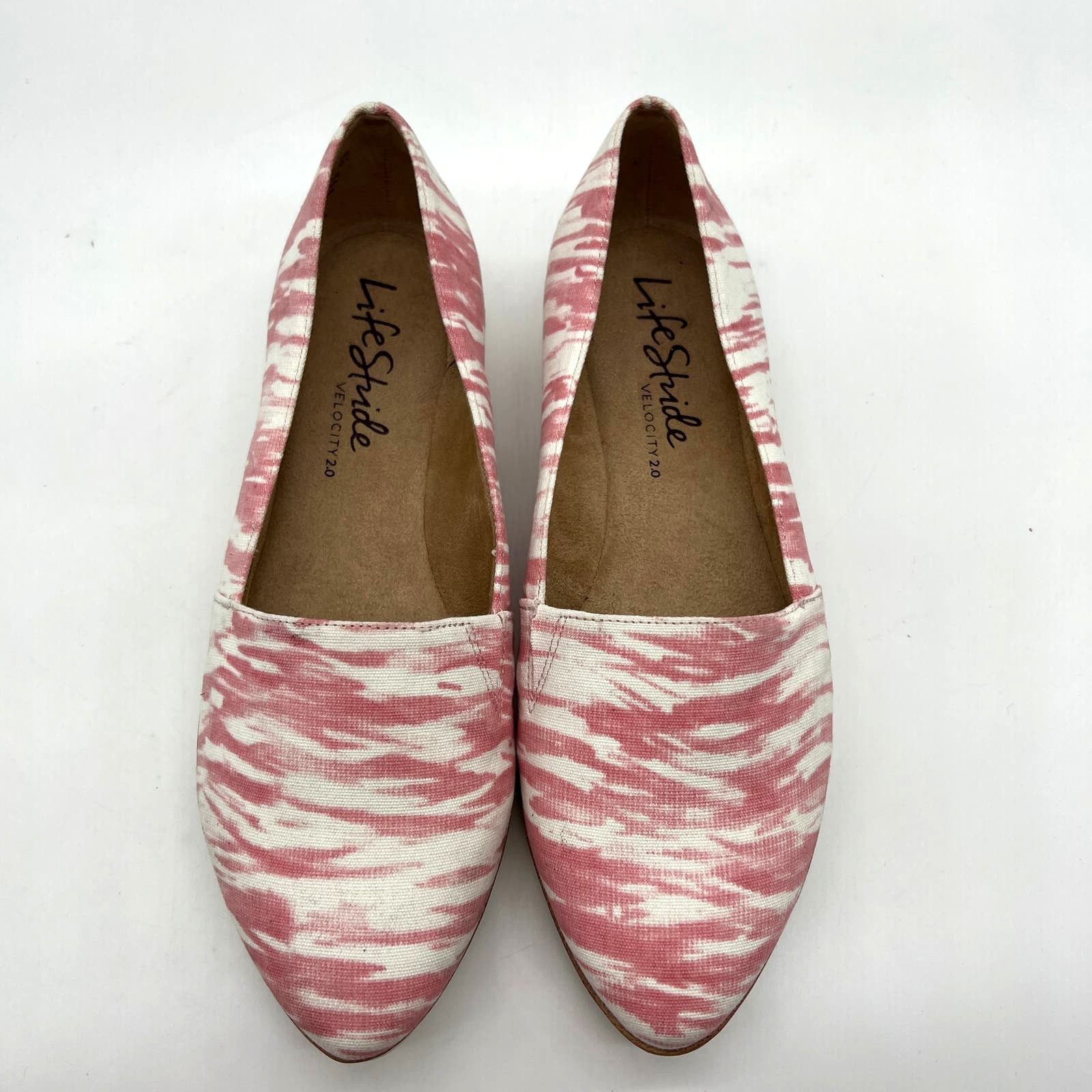 Other LifeStride Women's Shoes Size 6.5W Slip on Pink & White Size US 6.5 / IT 36.5 - 1 Thumbnail