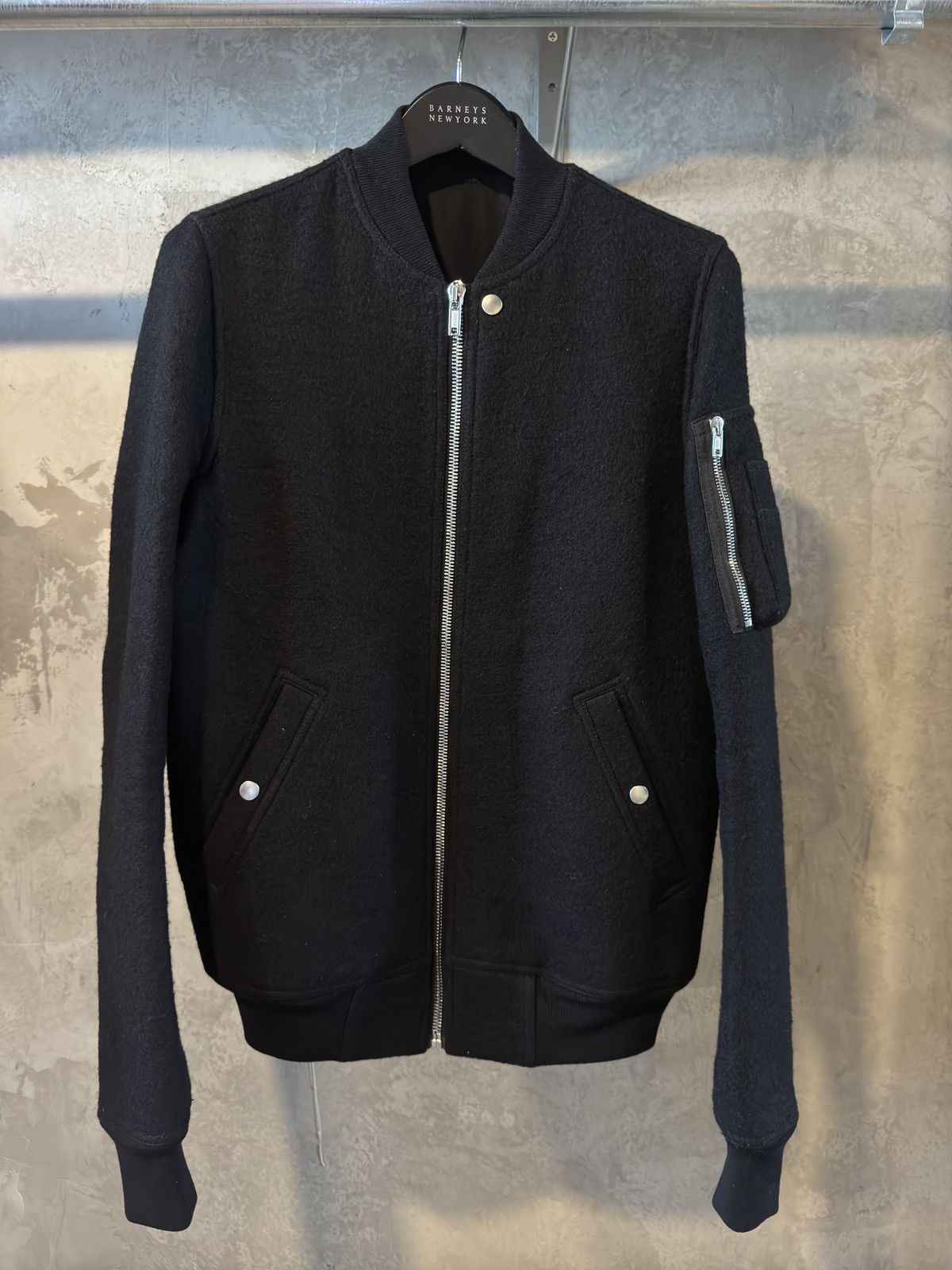 Rick Owens Wool Bomber Size US M / EU 48-50 / 2 - 1 Thumbnail