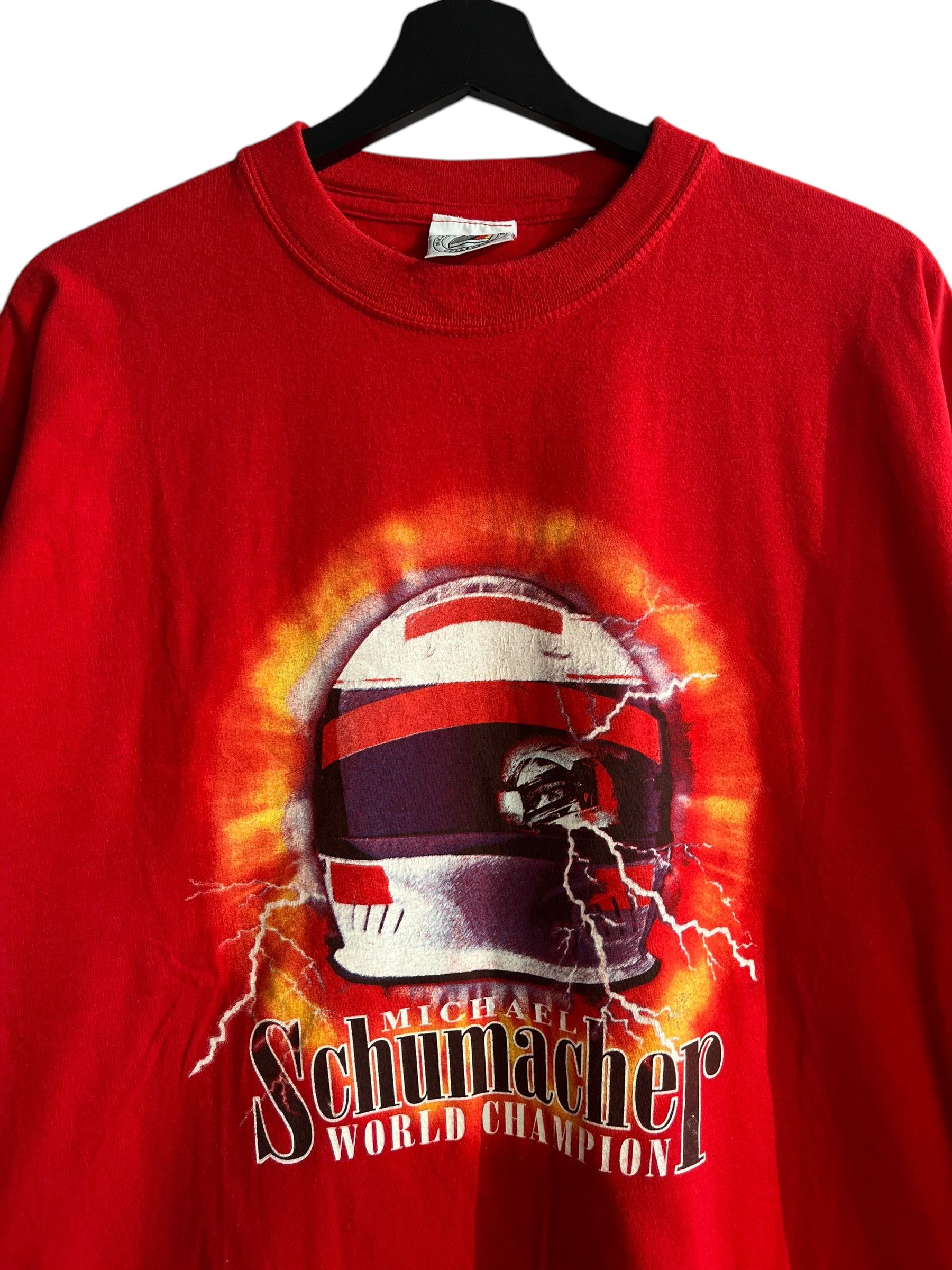 Ferrari × Formula 1 × Vintage Vintage Michael Schumacher Official Collection T-shirt Size US L / EU 52-54 / 3 - 3 Thumbnail