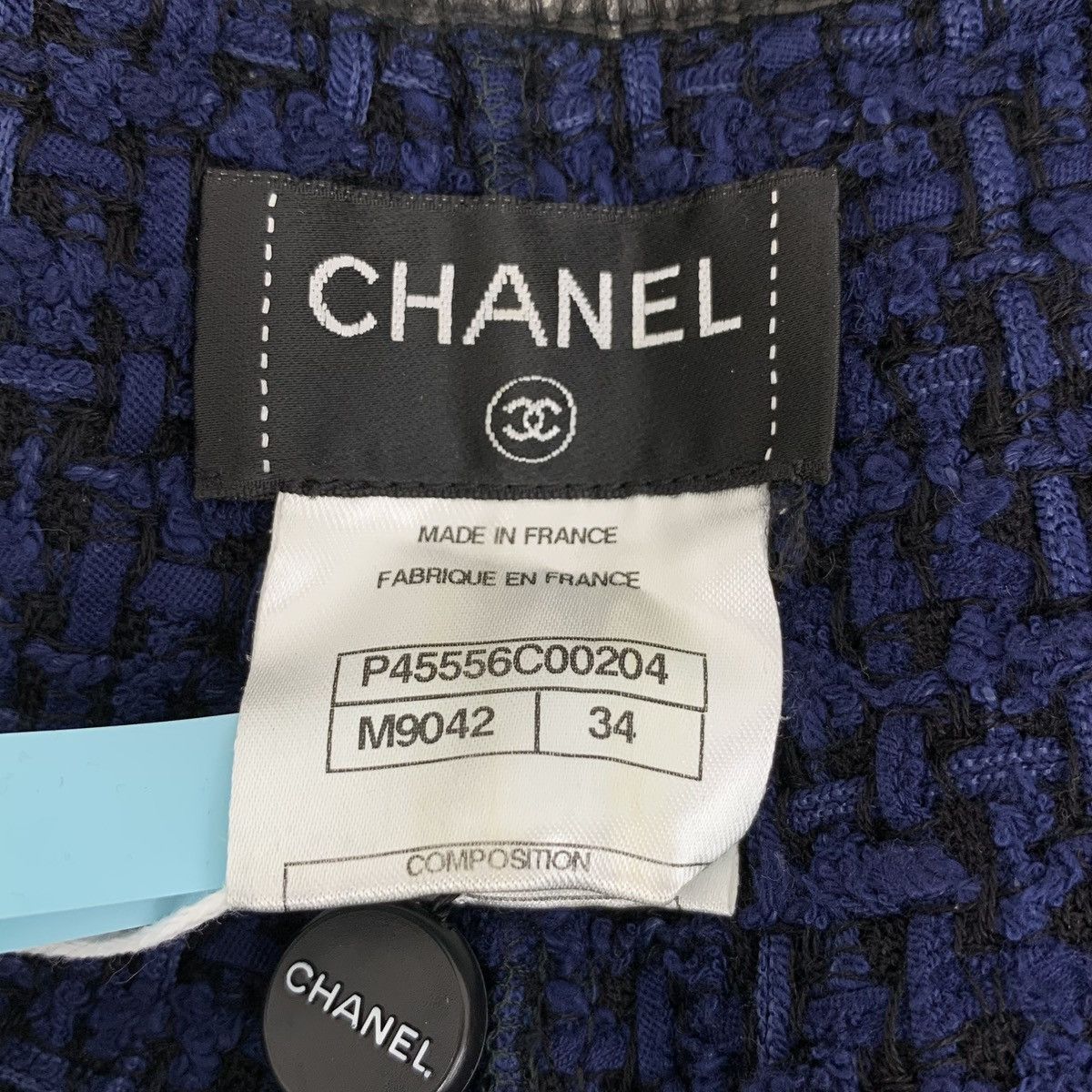 Chanel Chanel Lambskin Spliced Woven Tweed Casual Shorts K26WX Size 24" / US 00 / IT 34 - 5 Thumbnail