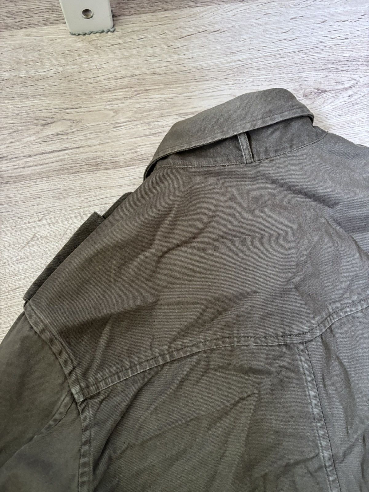 Yves Saint Laurent Ultra Rare YSL Military Shirt Jacket – Tom Ford Era (2004) Size M / US 6-8 / IT 42-44 - 19 Thumbnail