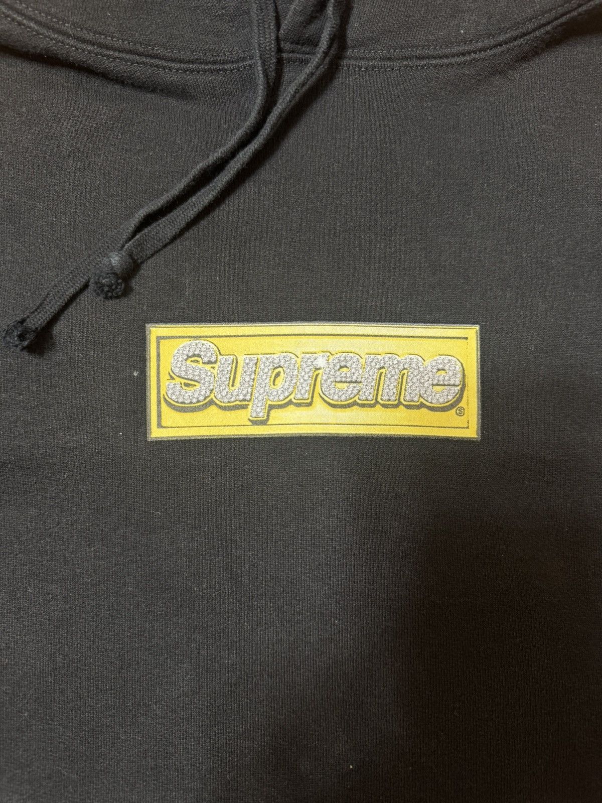 Supreme Supreme Bling Box Logo Hoodie SS22 - Size Medium Size US M / EU 48-50 / 2 - 2 Thumbnail