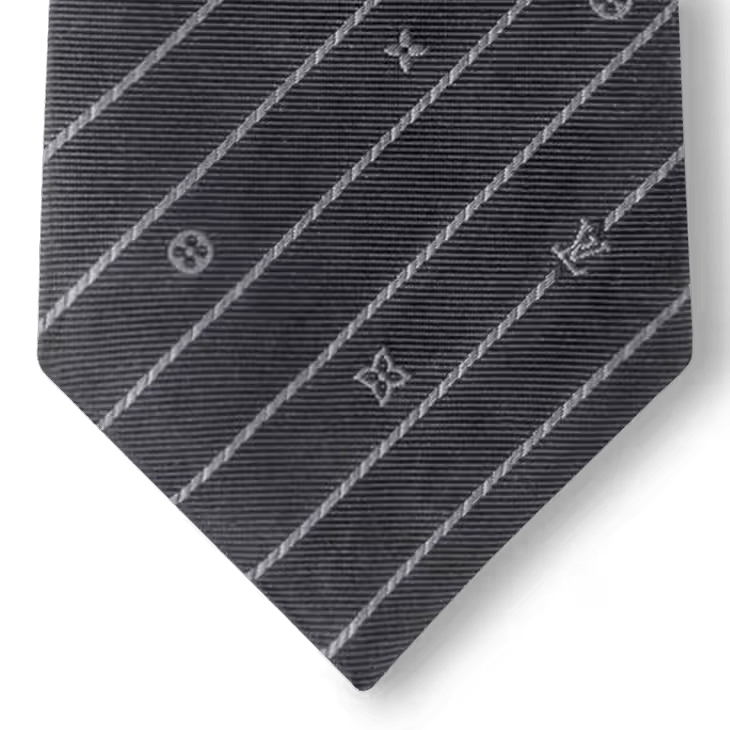 Louis Vuitton Monogram Pinstripes Tie - 148 x 7 cm Size ONE SIZE - 5 Thumbnail