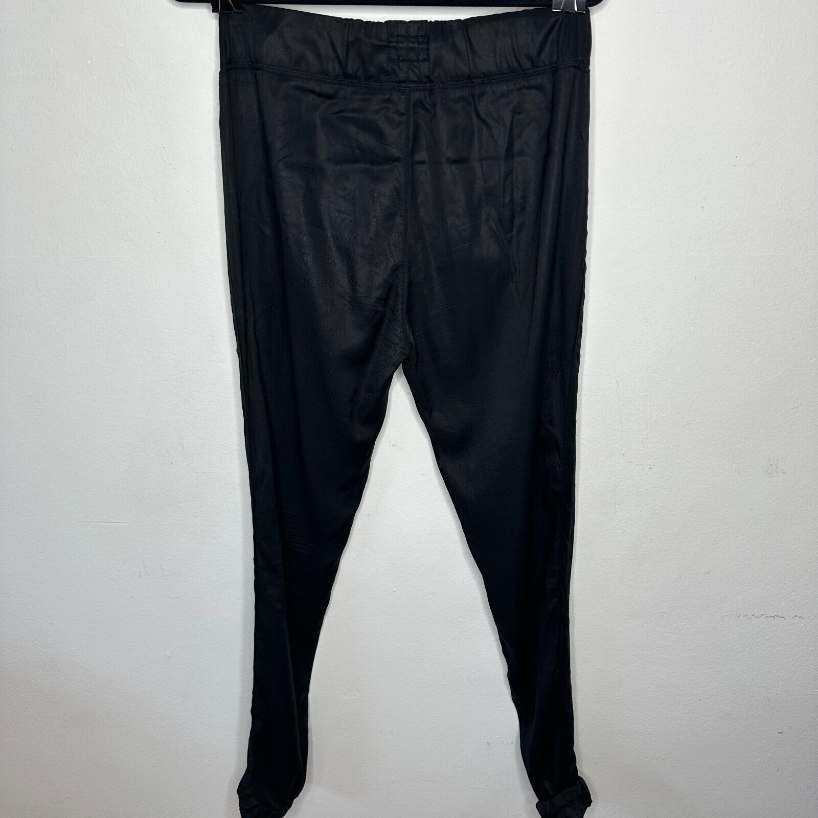Hudson Revolve Hudson Katie Crop Black Jogger Zip Pocket Pants 26 Size 26" / US 2 / IT 38 - 4 Thumbnail