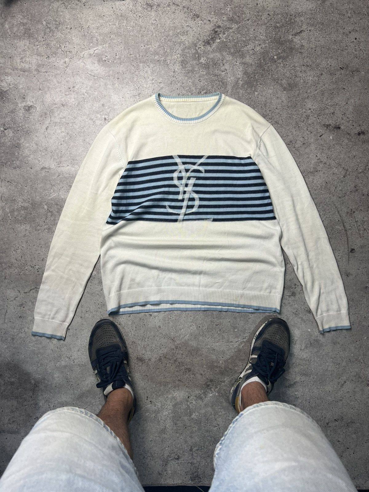Yves Saint Laurent 🔥Vintage Ysl sweater Yves Saint Laurent sweatshirt 🔥 Size US L / EU 52-54 / 3 - 1 Thumbnail