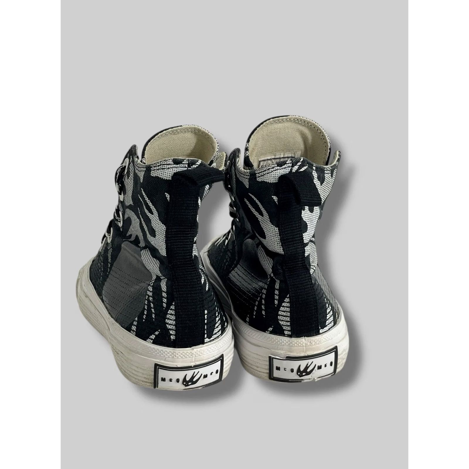 Alexander McQueen Alexander McQueen Mcq Swallow High-top Sneakers Shirt Men White EU37 US6.5 UK4 Logo Cotton Upper Sneaker Casual Vintage: No Mens Size US 5 / EU 37 - 4 Thumbnail