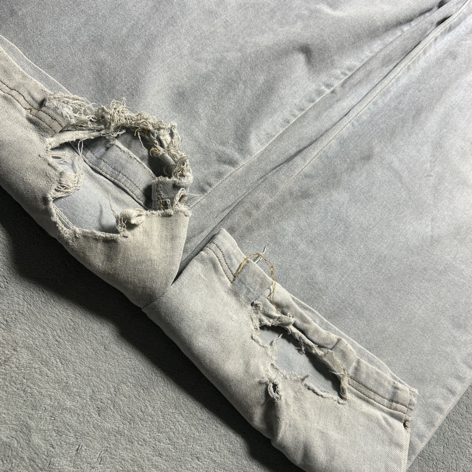 Other Y2k 2000s Beyond Baggy Pants Womens XL 16 36x30 Ripped Wide Size 36" / US 14 / IT 50 - 6 Thumbnail