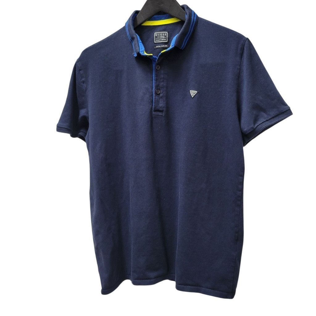 Guess GUESS Men's Extra Slim Fit Polo Shirt Size Large Excellent Size US L / EU 52-54 / 3 - 2 Thumbnail