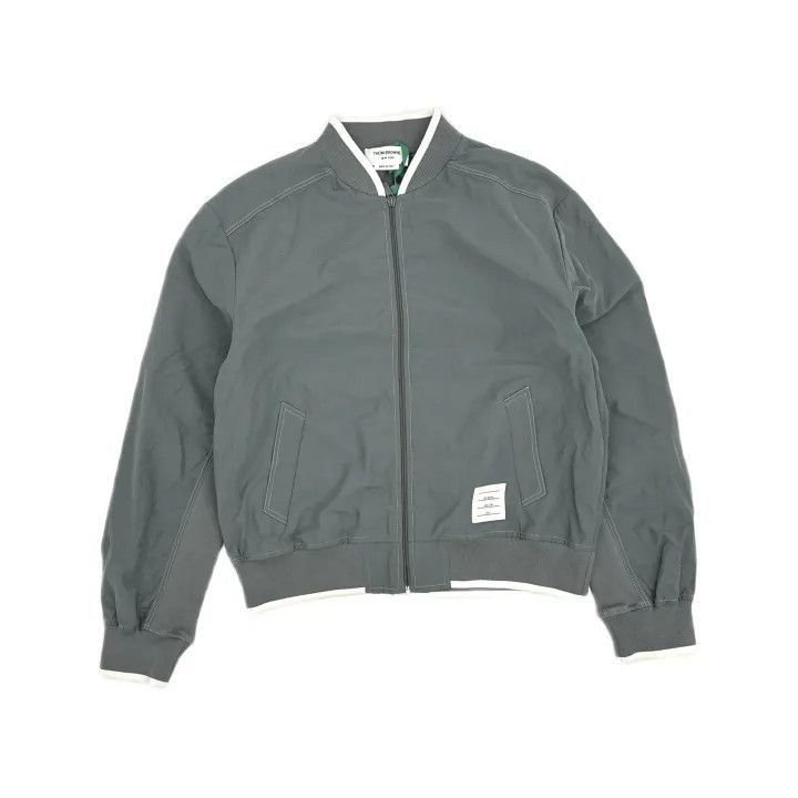 Thom Browne Thom Browne Grey Flight Jacket -2507 Size US M / EU 48-50 / 2 - 8 Thumbnail