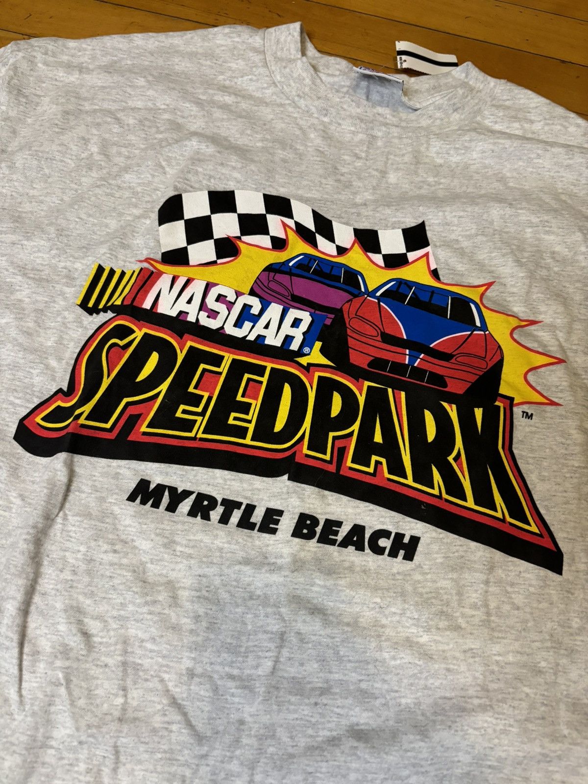 NASCAR × Vintage Vintage nascar speedway shirt Size US XL / EU 56 / 4 - 2 Thumbnail
