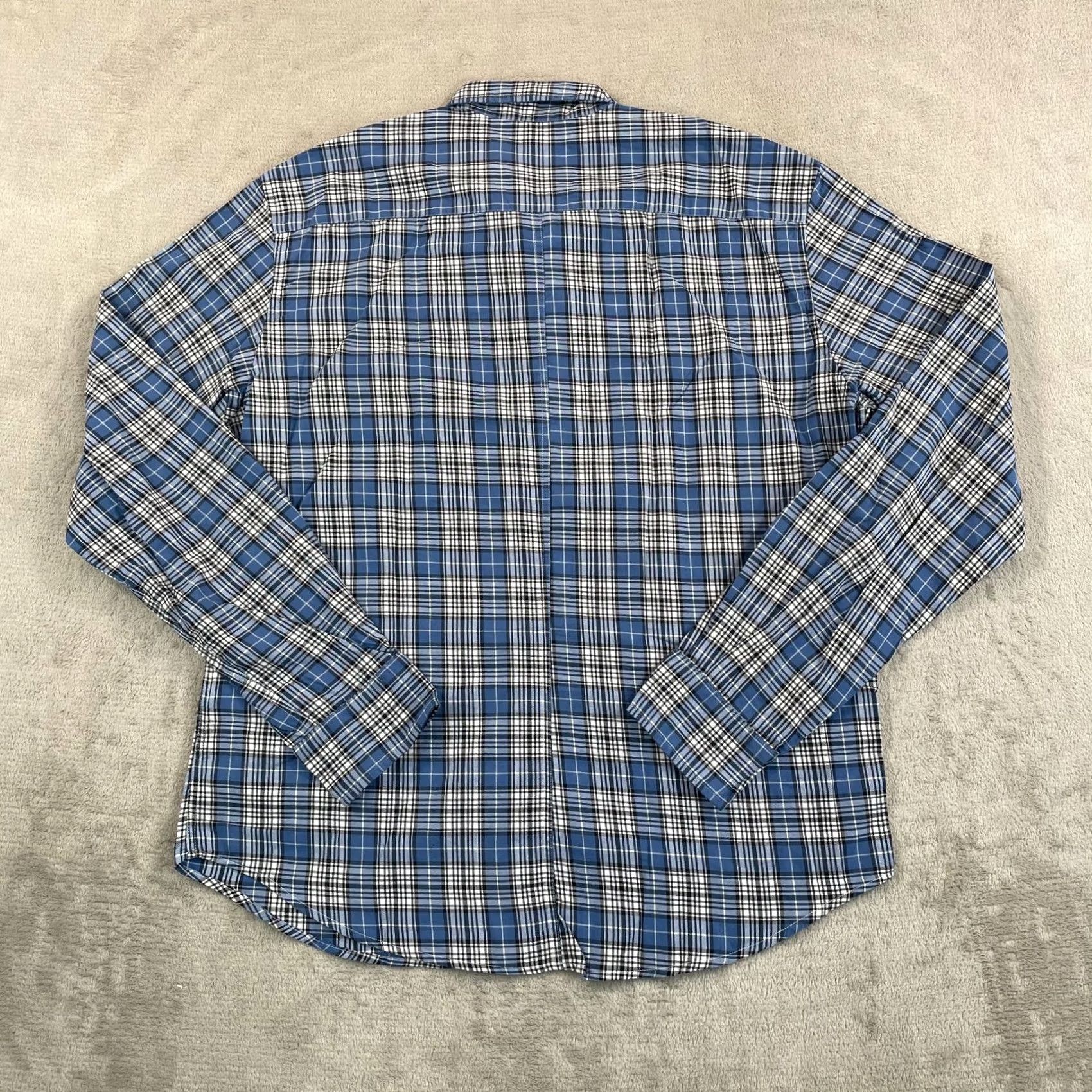 Frank & Eileen FRANK & EILEEN Luke Shirt Men Small Blue Plaid Cotton Long Sleeve Button-Up Casual Workwear Vintage Freeform? Size US S / EU 44-46 / 1 - 4 Thumbnail
