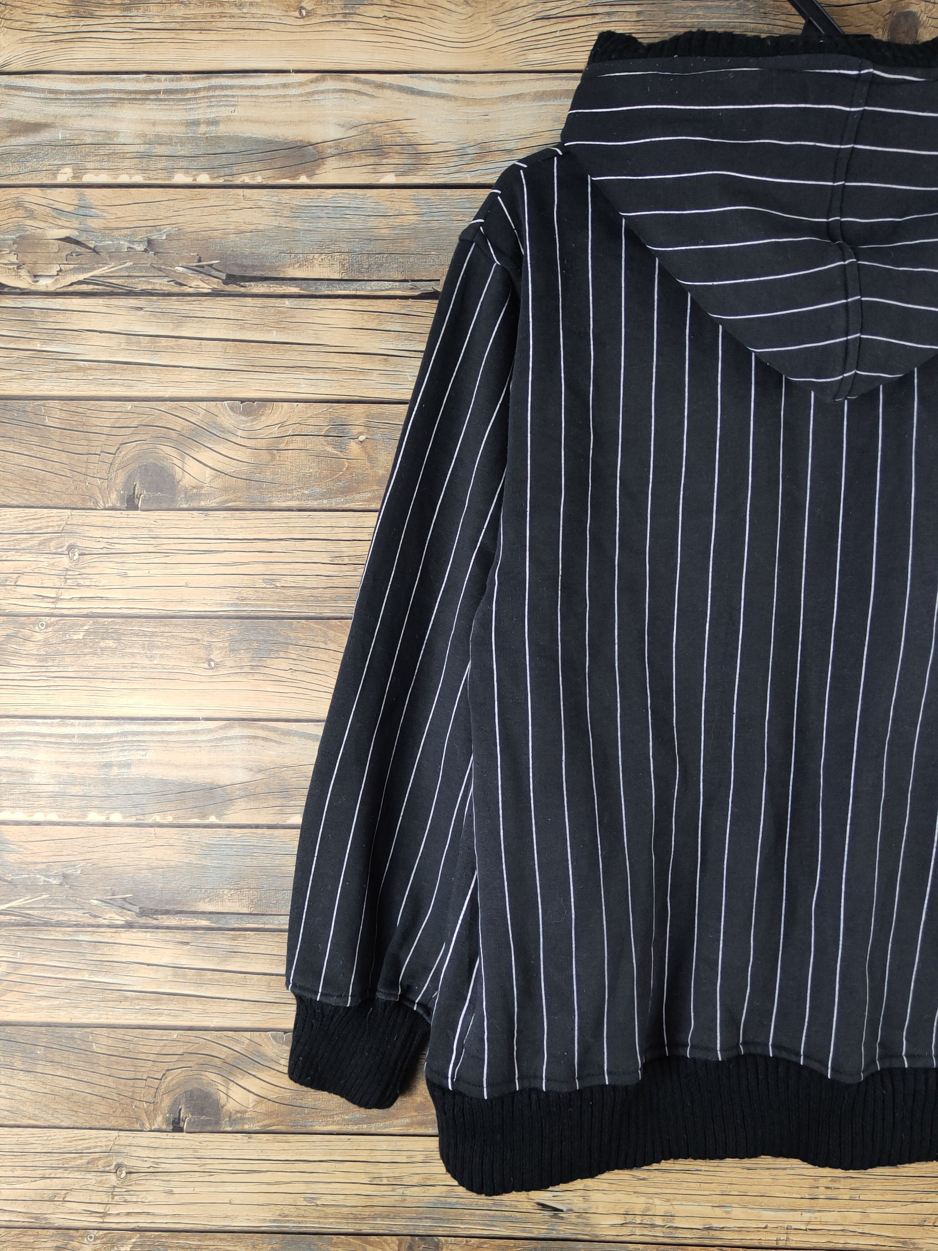 Japanese Brand DL Bullet Noise Black Hoodie Sweaters #2474 Size US L / EU 52-54 / 3 - 8 Thumbnail