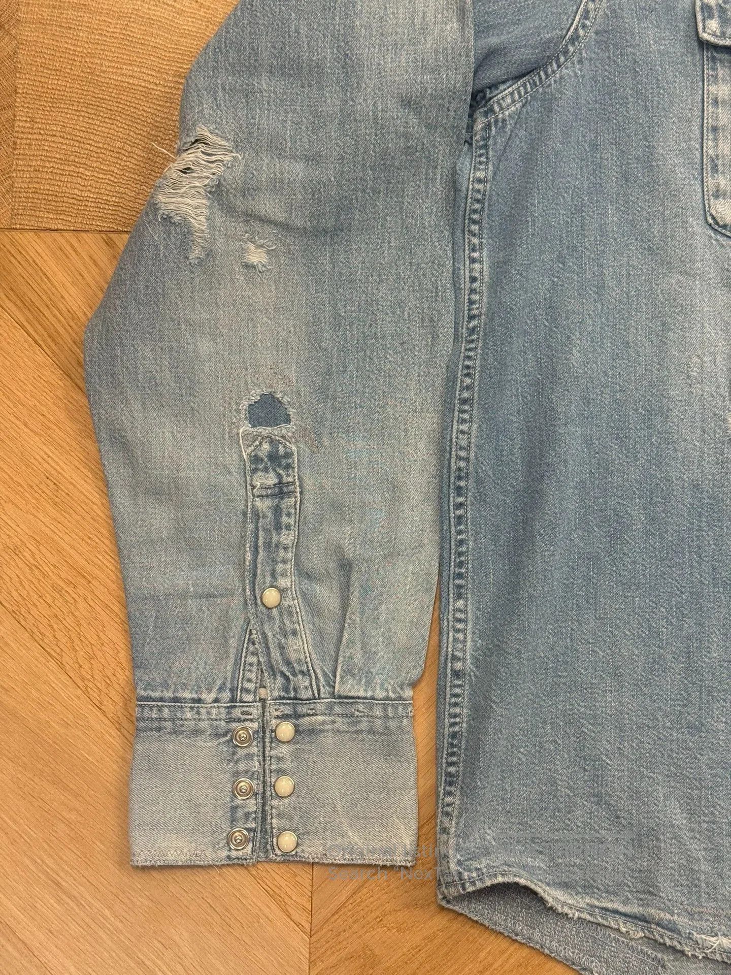 Visvim Visvim 24SS Social Sculpture Denim Shirt. Size US L / EU 52-54 / 3 - 6 Thumbnail