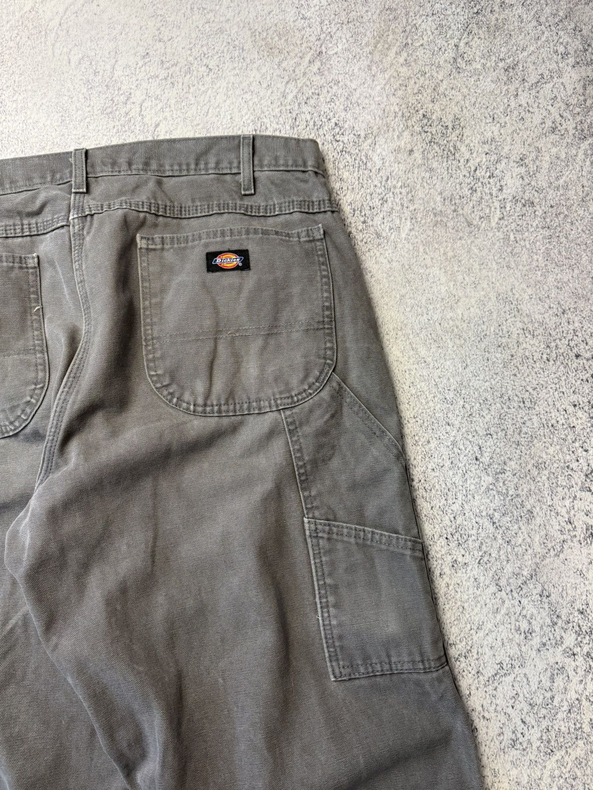Dickies Vintage Gray Dickies Carpenter Work Pants - 38/32 - Y2K Size US 34 / EU 50 - 18 Thumbnail