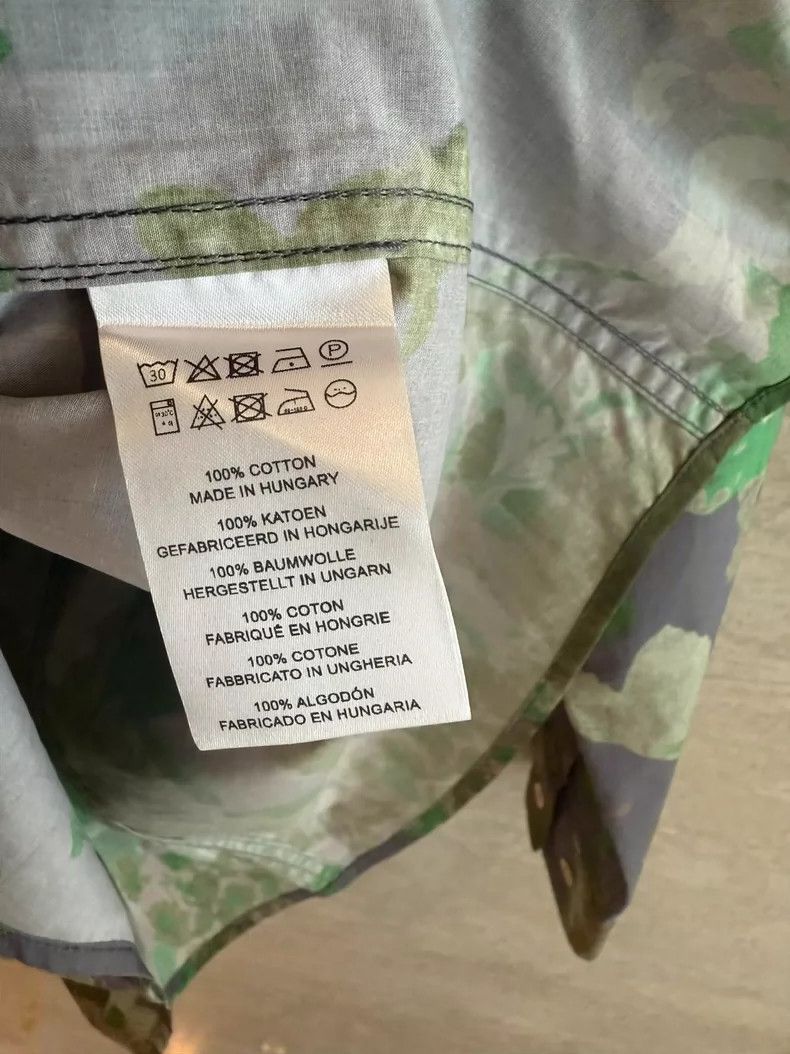 Dries Van Noten dries van noten size:34 Retro and prosperous shirt 2504-N Size US XXS / EU 40 - 6 Thumbnail
