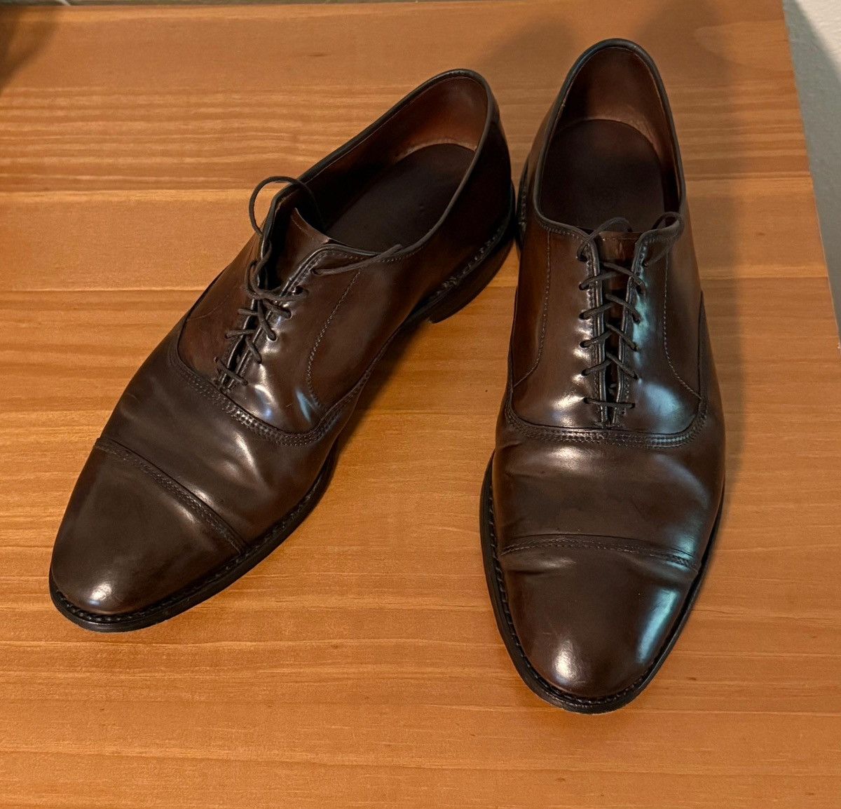 Allen Edmonds Shell Cordovan Allen Edmonds Park Avenues Size US 9 / EU 42 - 2 Thumbnail