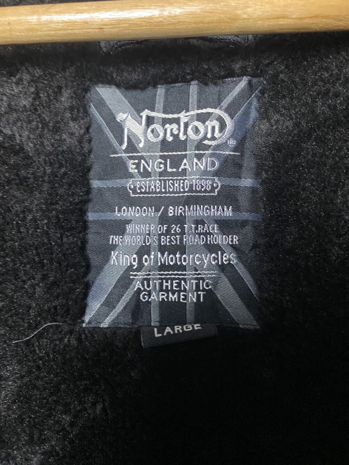 Norton × Vintage Norton biker jacket Size US L / EU 52-54 / 3 - 12 Thumbnail
