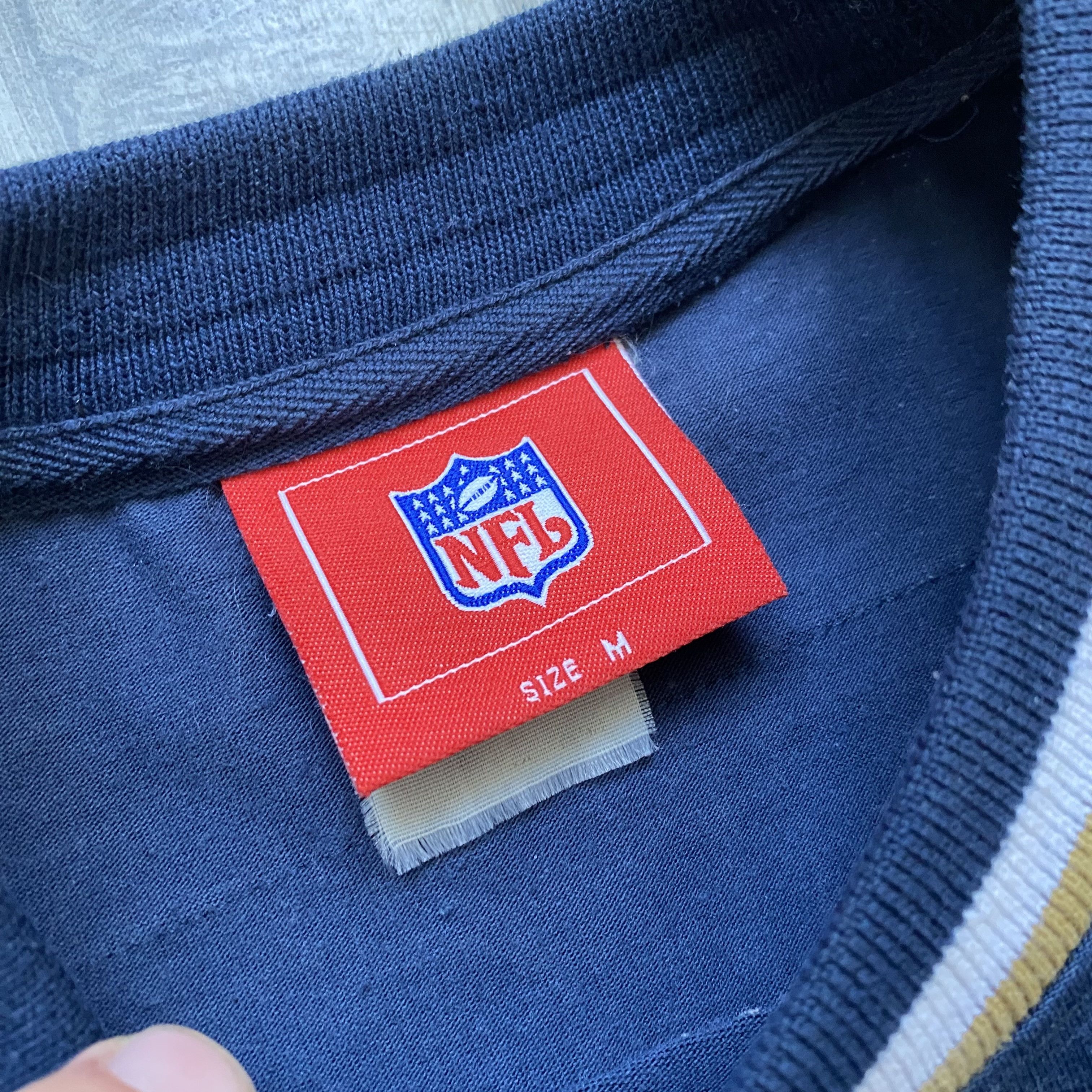 NFL 🏈 Vintage NFL ST. Louis Rams jersey heavy long sleeve Size US M / EU 48-50 / 2 - 8 Thumbnail