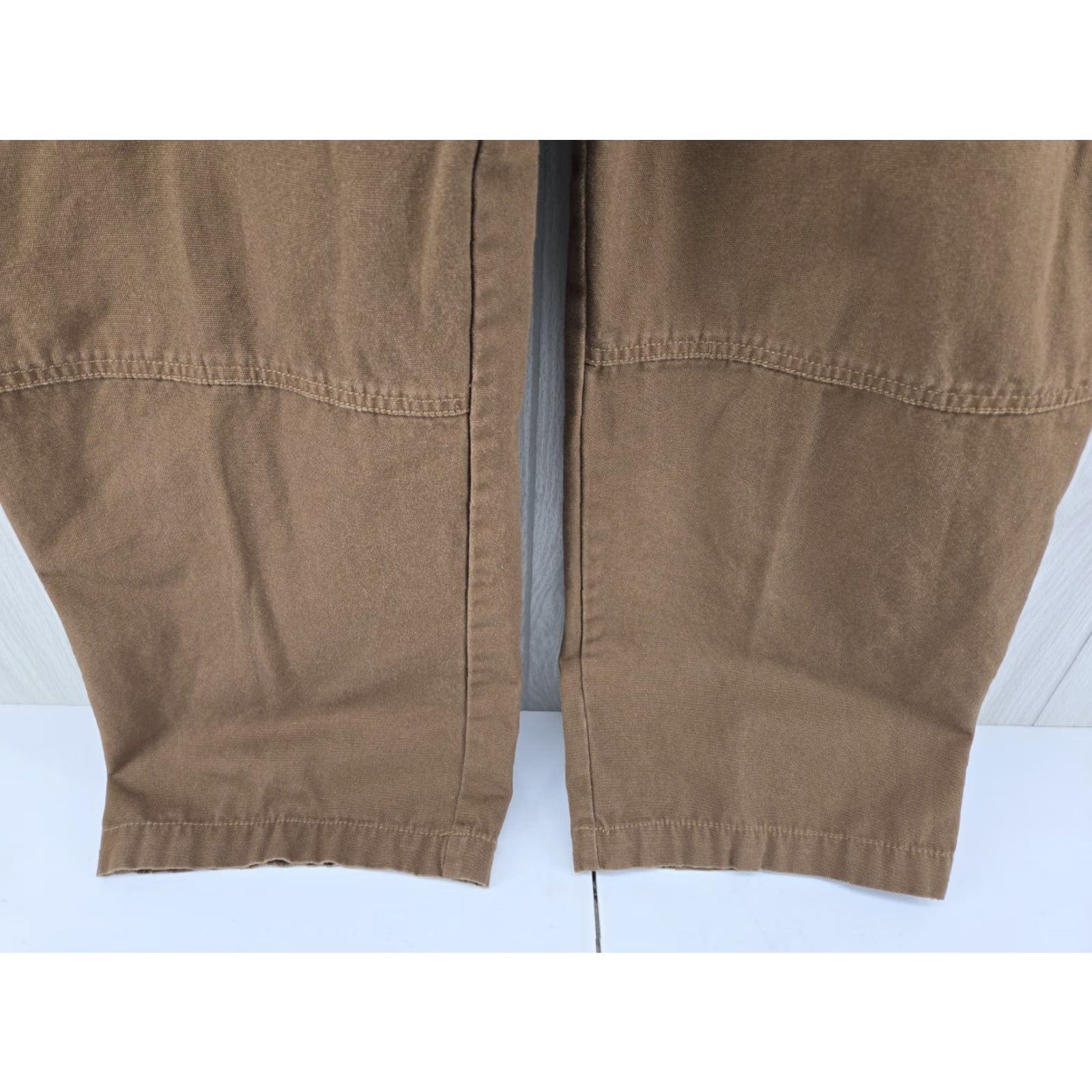 Vintage Guide Gear Cargo Pants Men's 46x30 Brown Cargo Pants Regular Flat Front Cotton Canvas 46 Men Brown 90s? Size US 30 / EU 46 - 5 Thumbnail