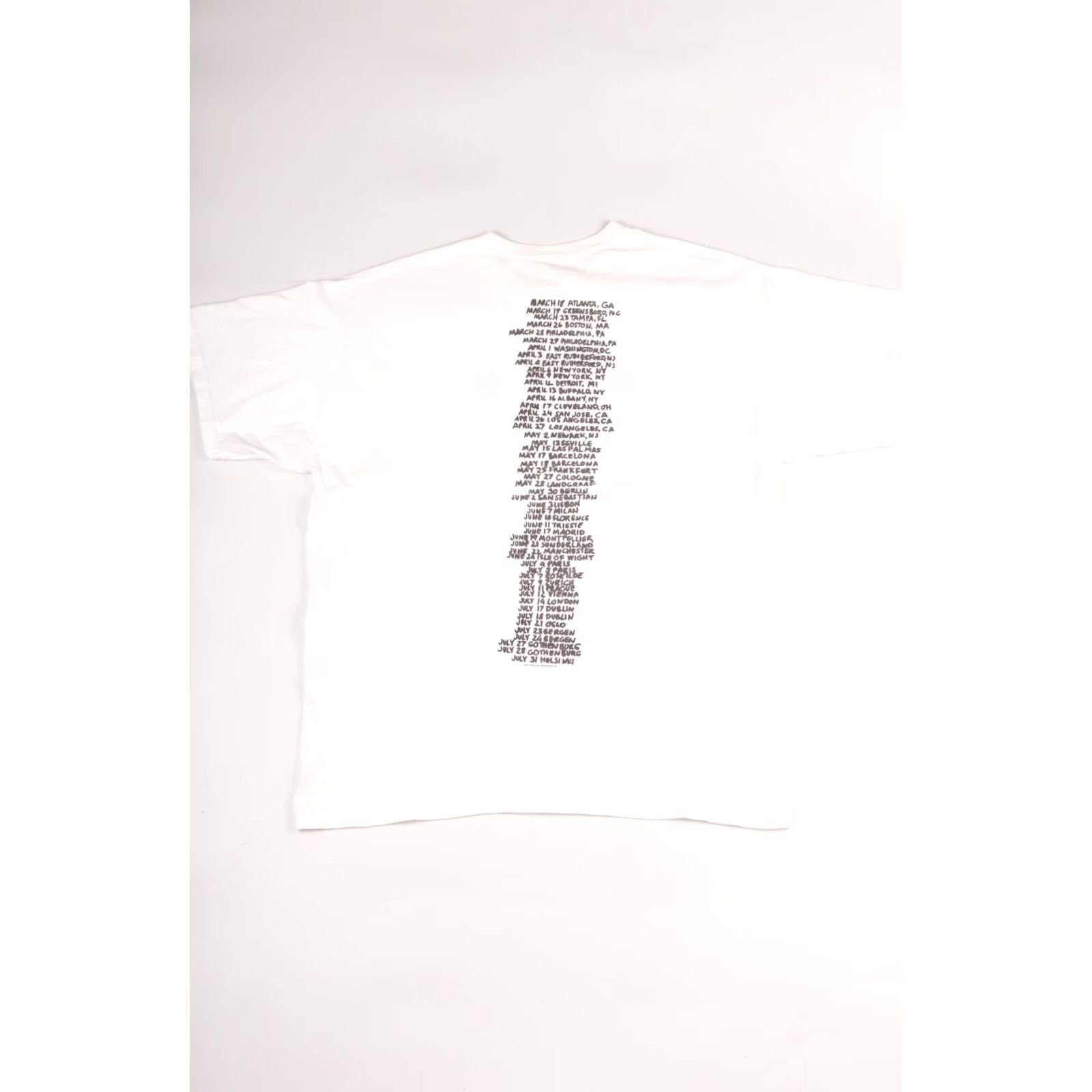 Gildan Gildan Bruce Springsteen Wrecking Ball Tour Vintage 2012 T-Shirt XL White Mens Tee Size XL Size US XL / EU 56 / 4 - 6 Thumbnail