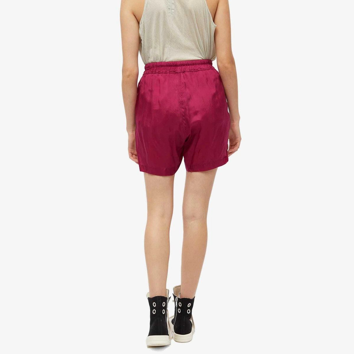 Rick Owens o1y0126 Short in Fuchsia Size 26" / US 2 / IT 38 - 4 Thumbnail