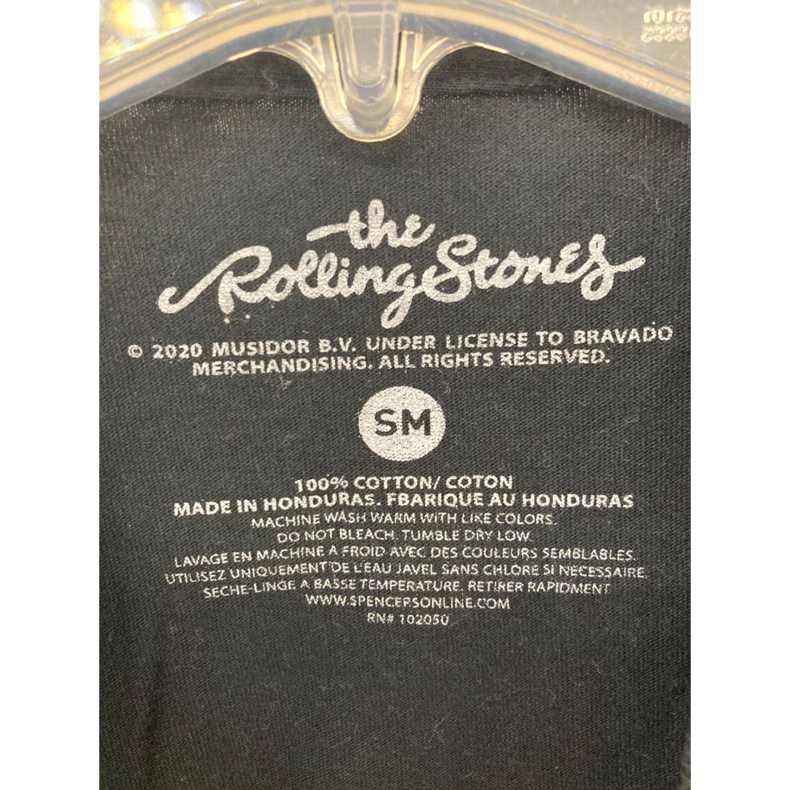 Vintage The Rolling Stones TShirt Small Black Embroidered Mens Rock Band Tee Size US S / EU 44-46 / 1 - 5 Thumbnail