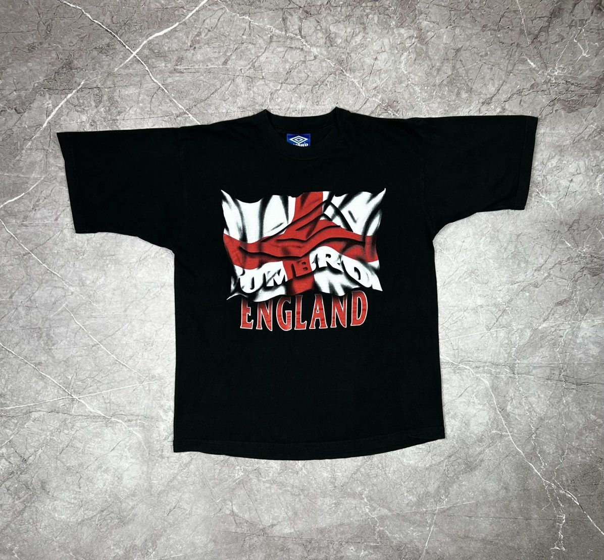 Umbro Vintage Umbro England 90's T-shirt soccer jersey Size US L / EU 52-54 / 3 - 3 Thumbnail